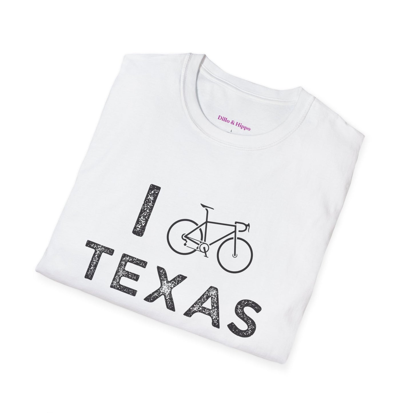 I (Road) Bike Texas // Unisex Softstyle T-Shirt