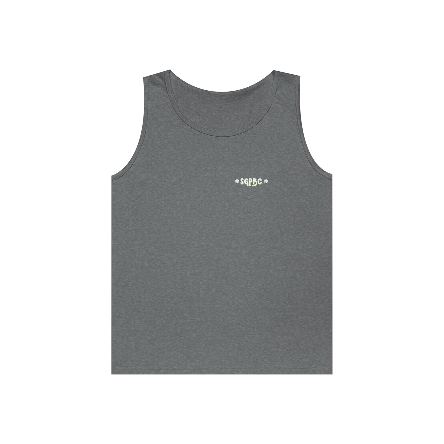 SGPBC // White // Unisex Heavy Tank Top