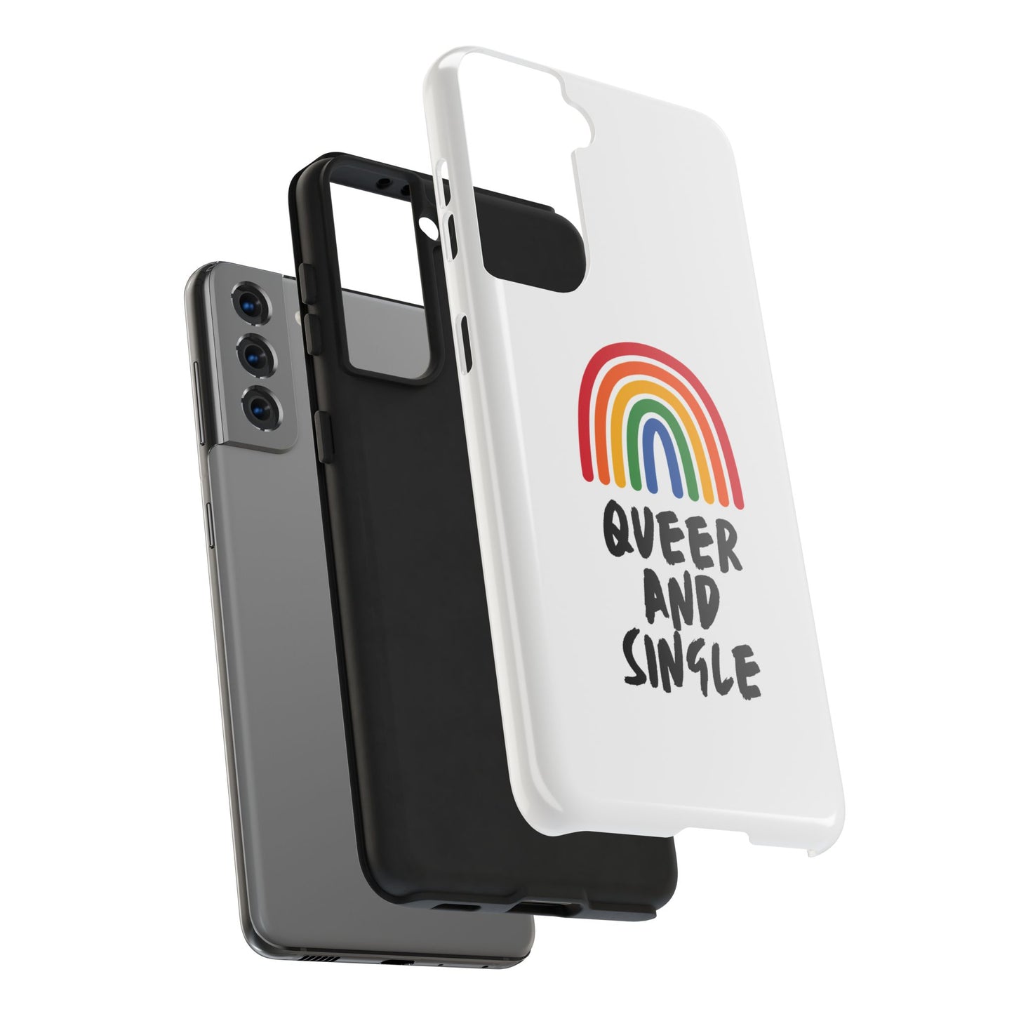 Queer and Single // Phone Case