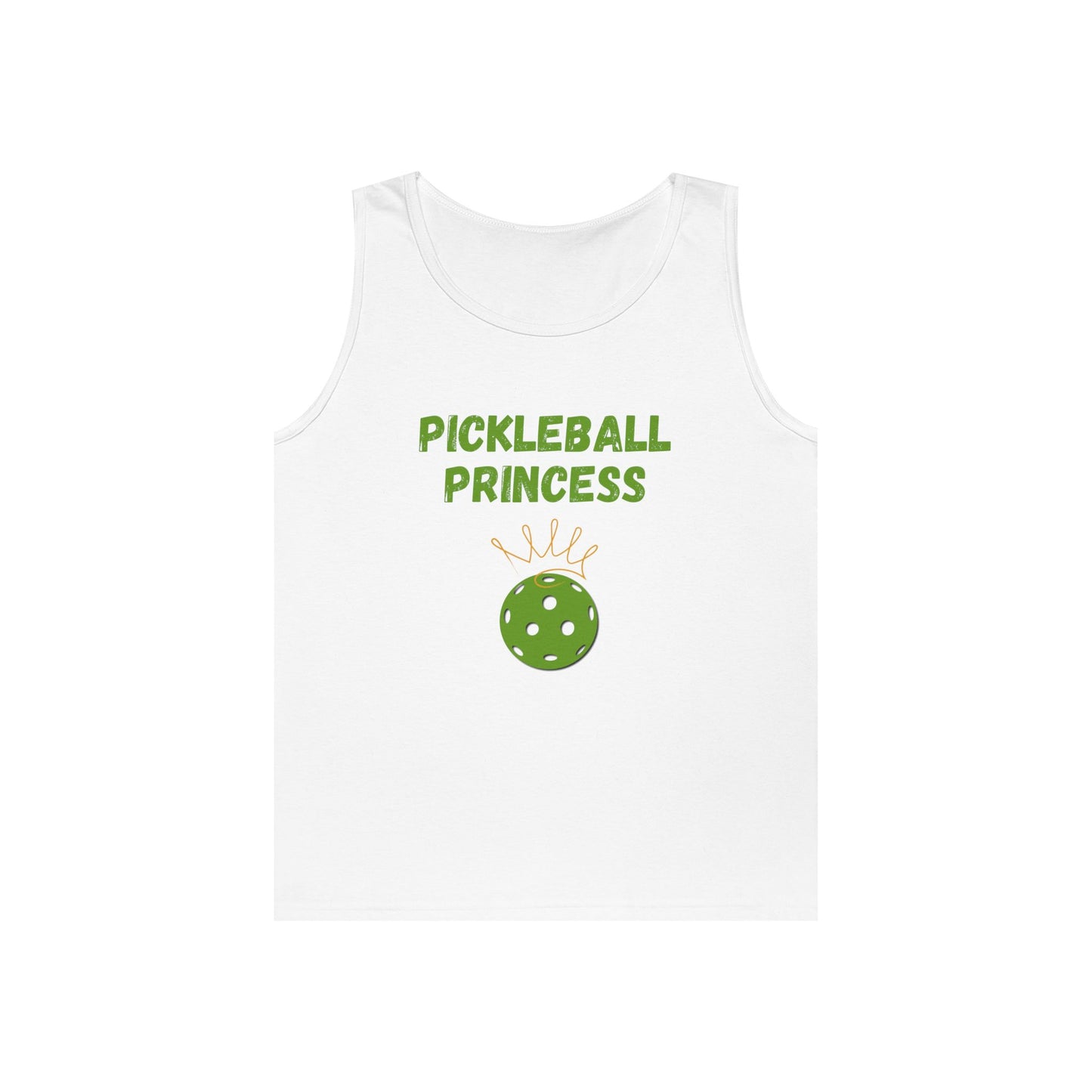 Pickleball Princess // Unisex Heavy Cotton Tank Top