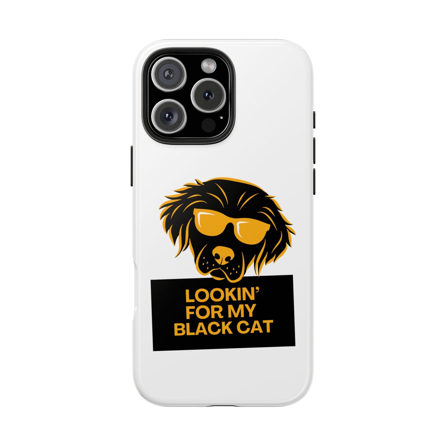 Lookin' For My Black Cat // Phone Case