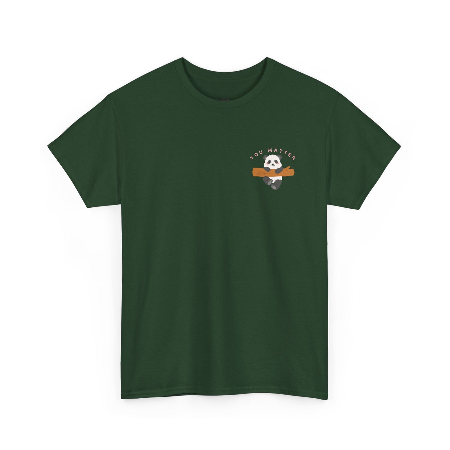 Keep Hangin' On - Panda // Unisex Heavy Cotton Tee -Vibes Graphic Shirt