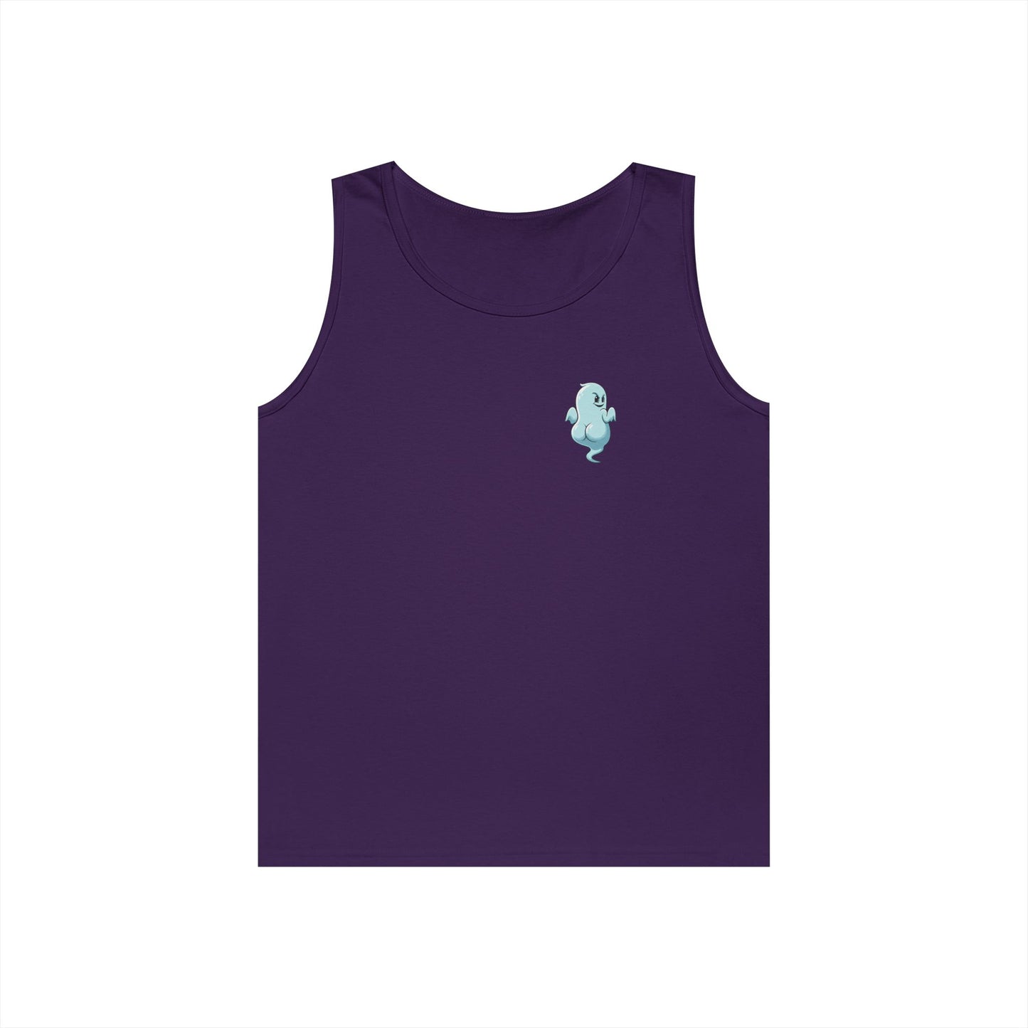 Power Bottom Autumn- Blue Ghost // Playful Tank Top for Unisex
