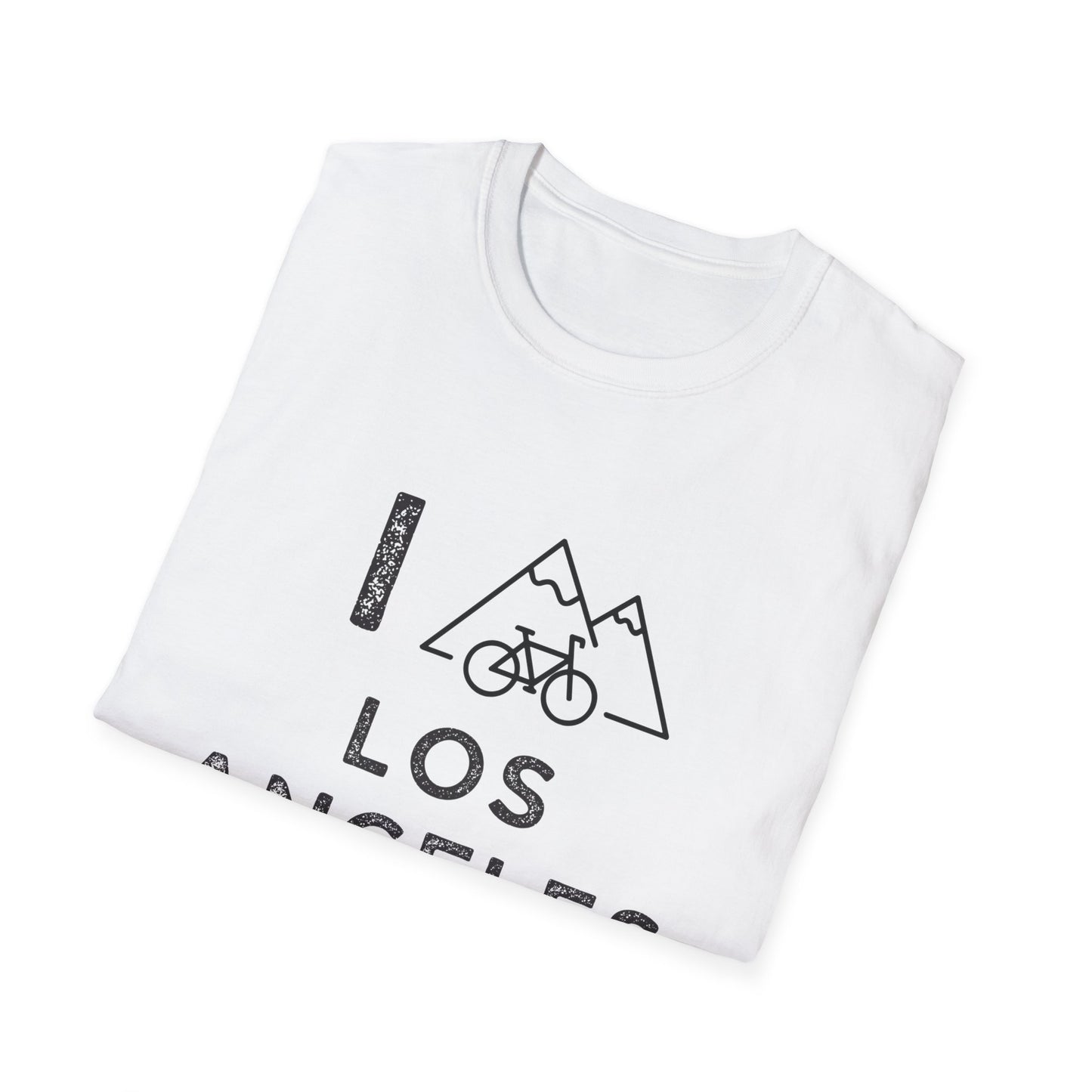 I (Mountain) Bike Los Angeles // Unisex Softstyle T-Shirt