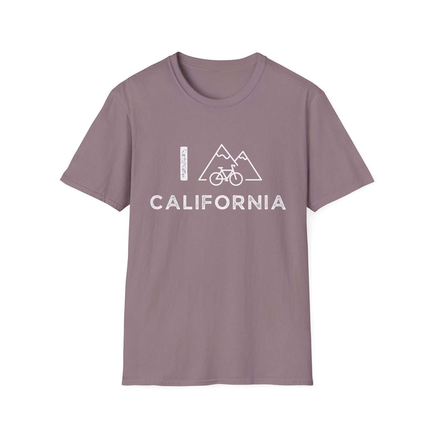 I (Mountain) Bike California // Unisex Softstyle T-Shirt