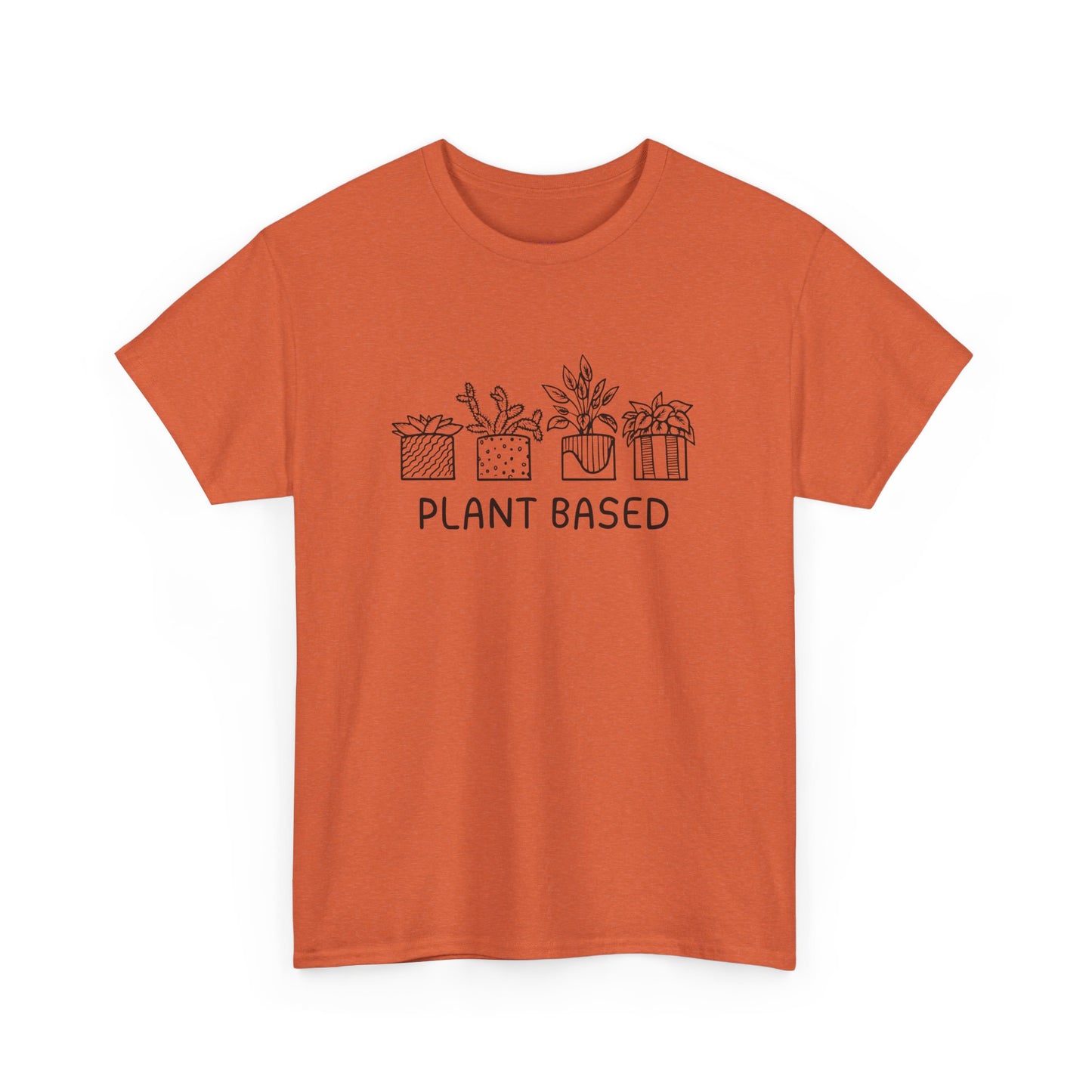 Plant Based // Unisex Heavy Cotton Tee - Perfect for Everyday Comfort