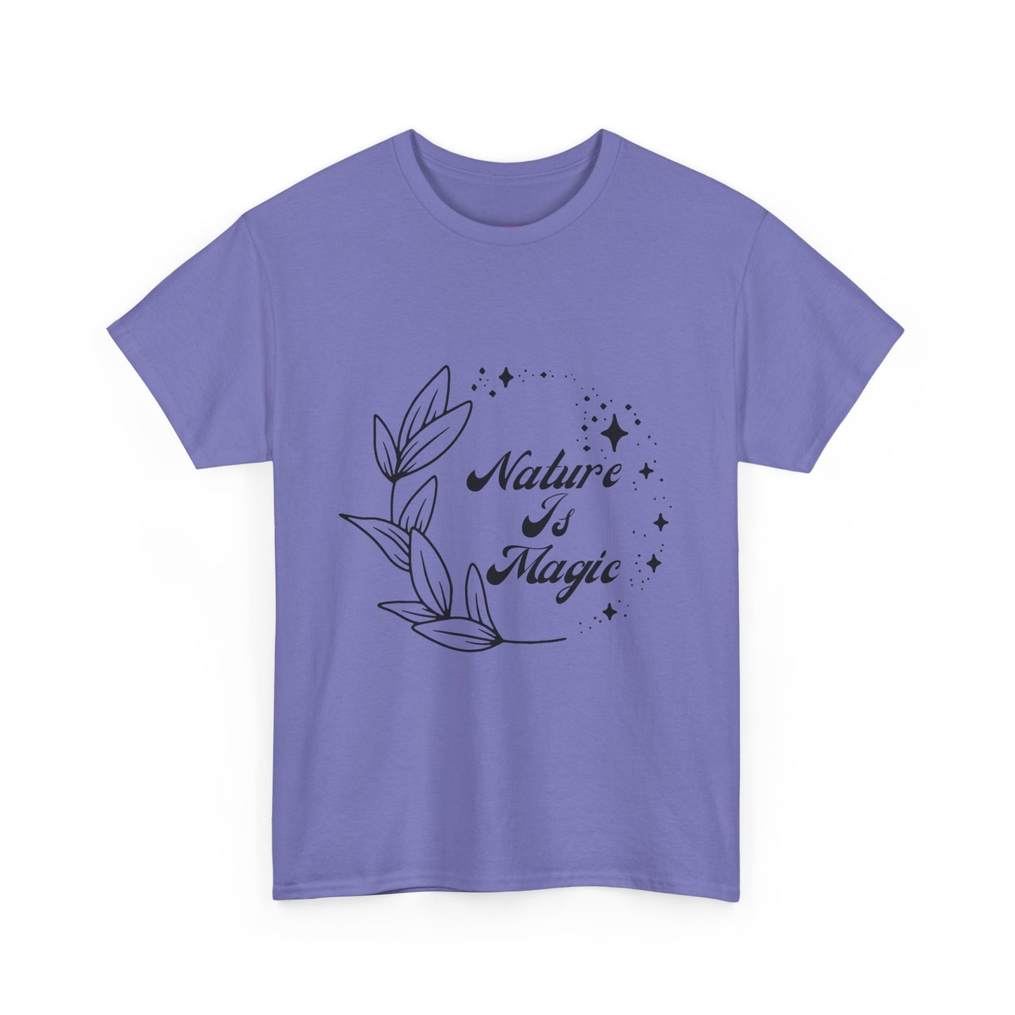 Nature is Magic // Unisex Heavy Cotton Tee - Nature-Themed Casual Wear