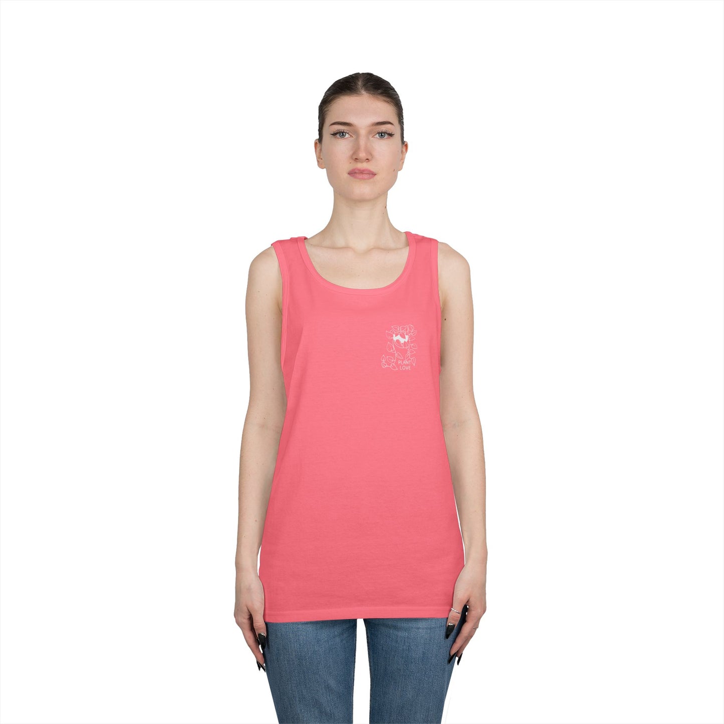 polyPLANTorous // Unisex Heavy Cotton Tank Top - Polyplantorous Plant Lover Design