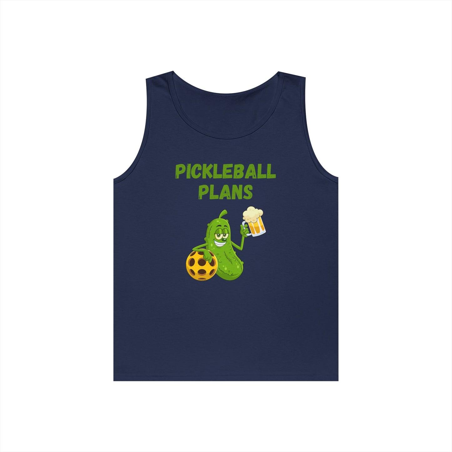 Pickleball Plans // Unisex Heavy Cotton Tank Top