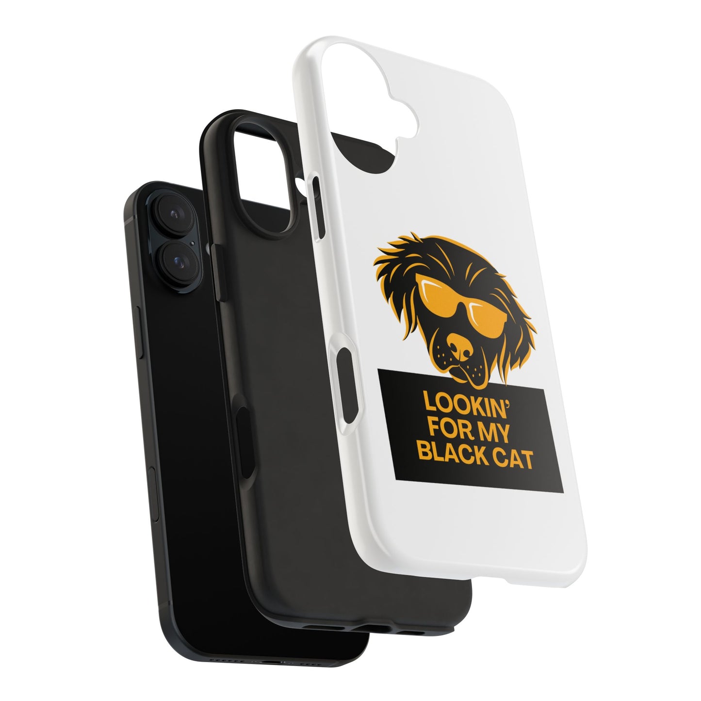 Lookin' For My Black Cat // Phone Case