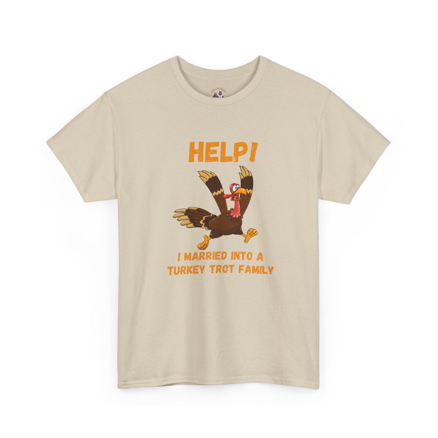 Help! I Married into a Turkey Trot Family // Unisex Jersey Short Sleeve Tee