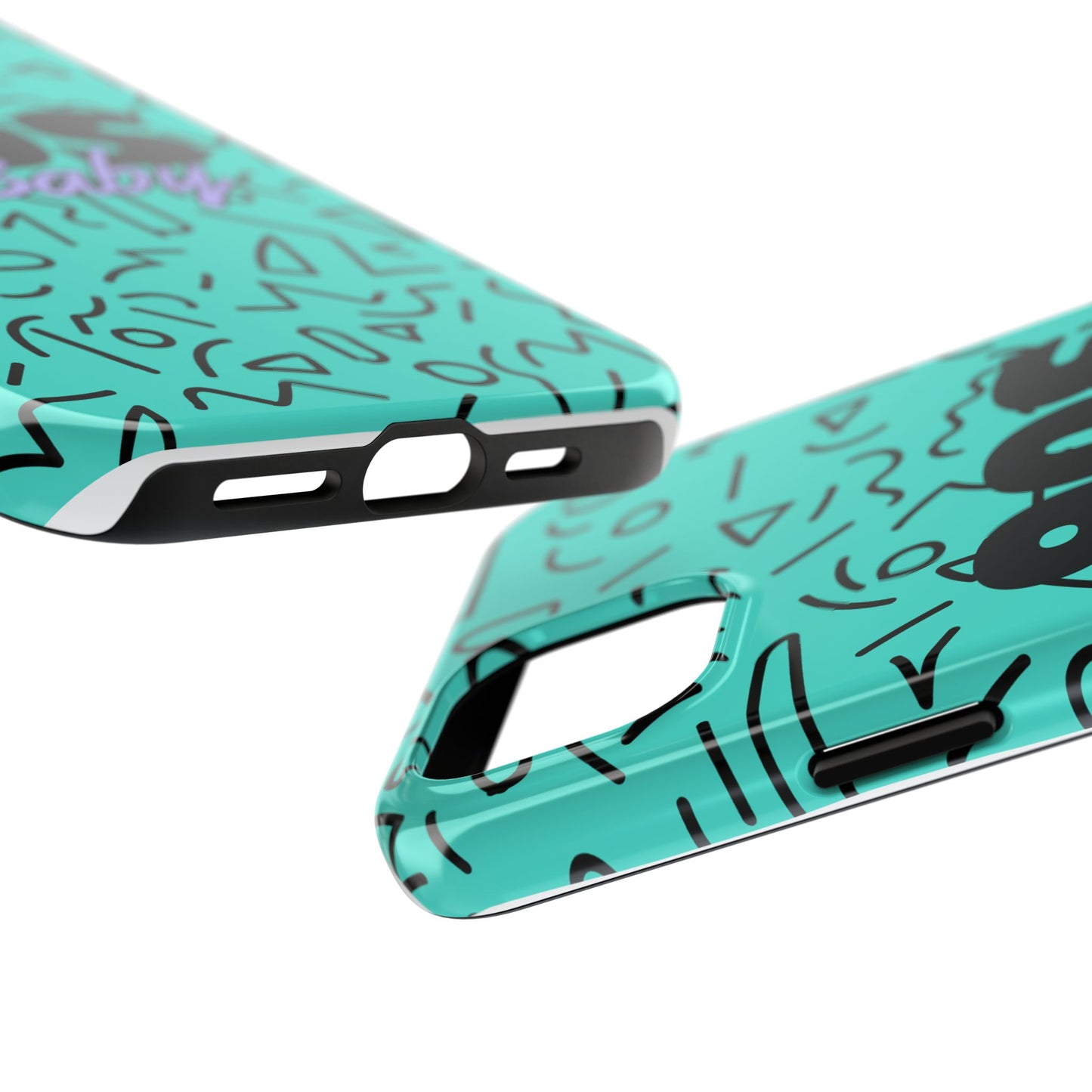 90s Baby Turquoise // iPhone Case