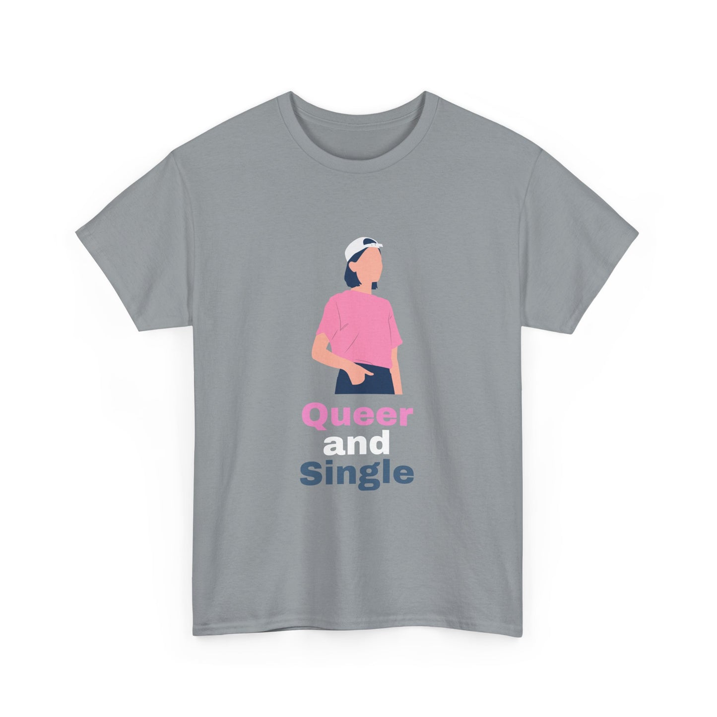 Queer and Single // Short Sleeve Tee