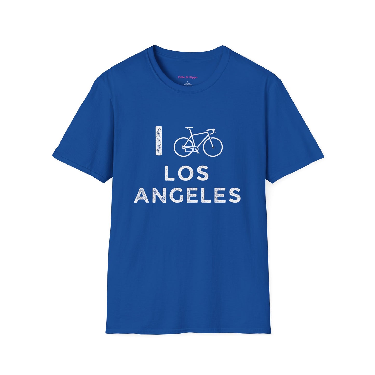I (Road) Bike Los Angeles // Unisex Softstyle T-Shirt