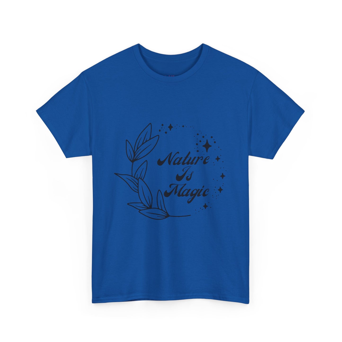 Nature is Magic // Unisex Heavy Cotton Tee - Nature-Themed Casual Wear