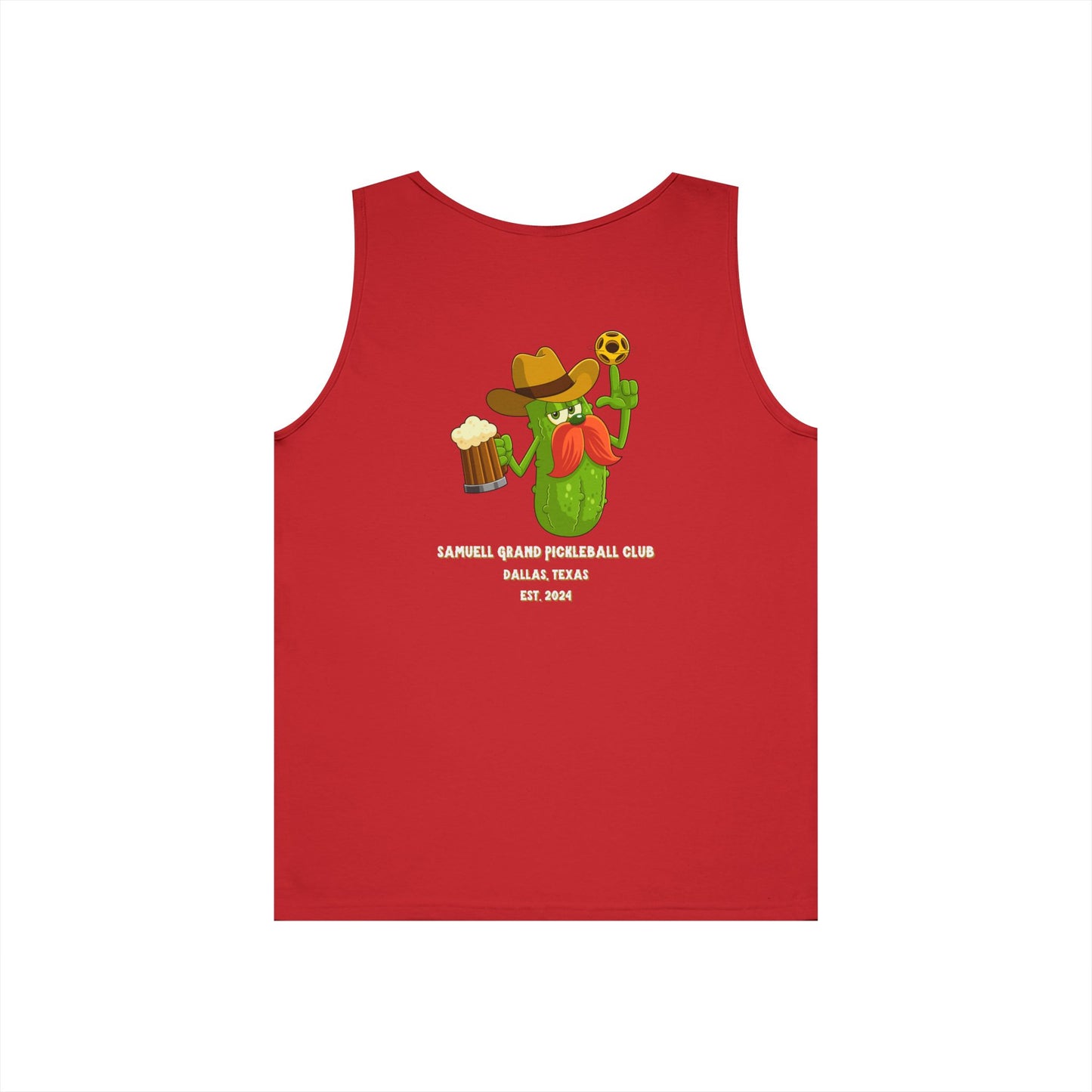 SGPBC // White // Unisex Heavy Tank Top