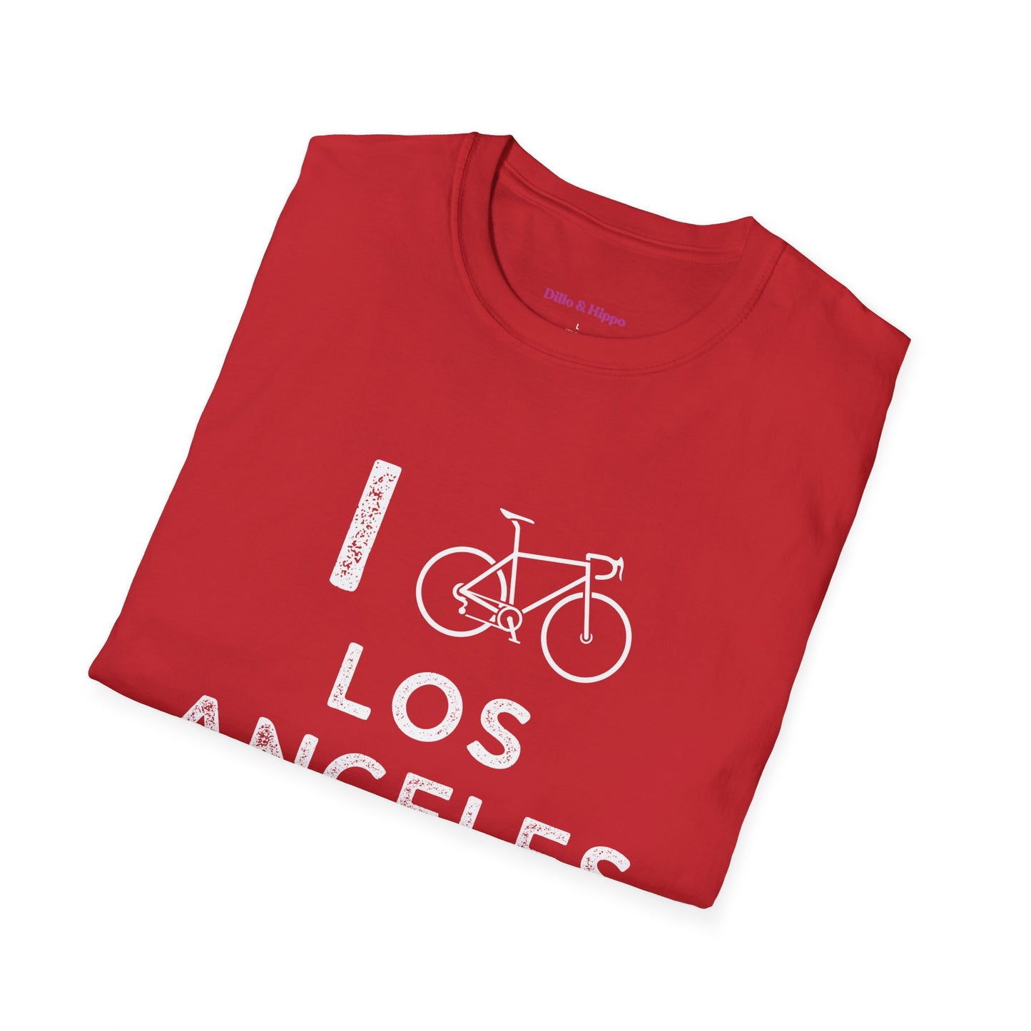 I (Road) Bike Los Angeles // Unisex Softstyle T-Shirt