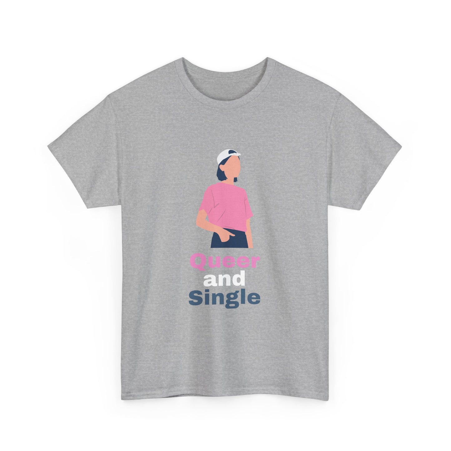 Queer and Single // Short Sleeve Tee
