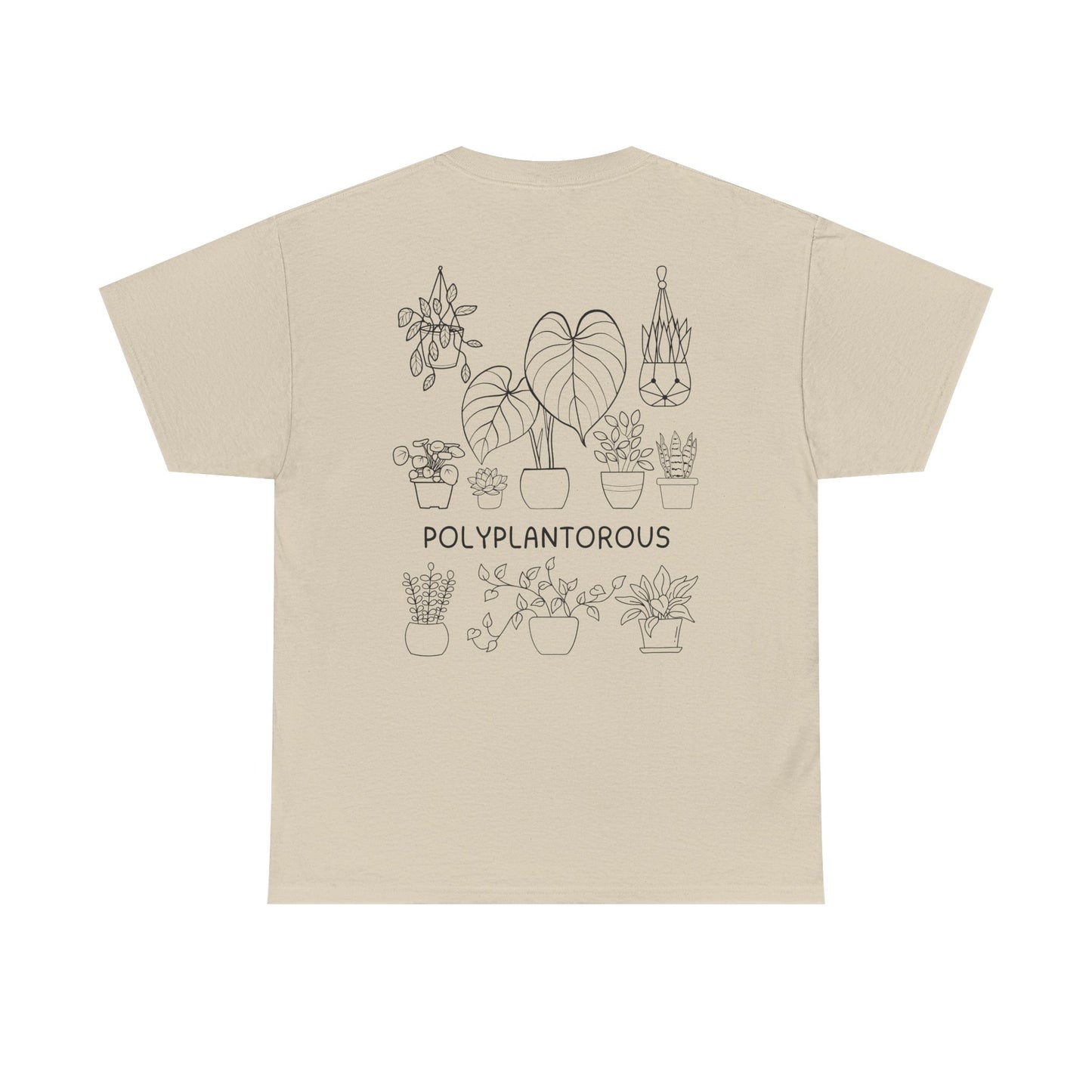 polyPLANTorous // Unisex Heavy Cotton Tee - Perfect for Everyday Comfort