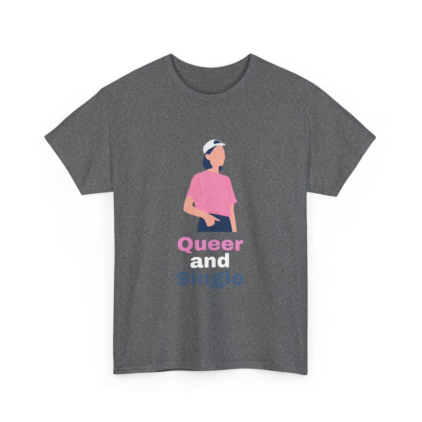 Queer and Single // Short Sleeve Tee