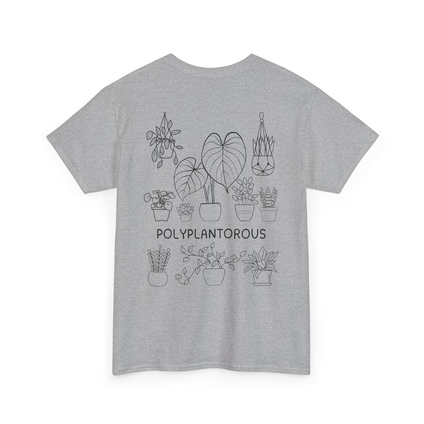 polyPLANTorous // Unisex Heavy Cotton Tee - Perfect for Everyday Comfort