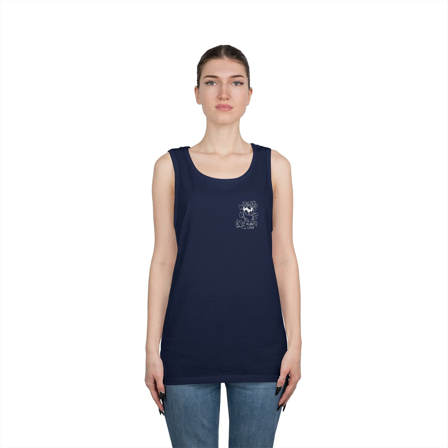 polyPLANTorous // Unisex Heavy Cotton Tank Top - Polyplantorous Plant Lover Design