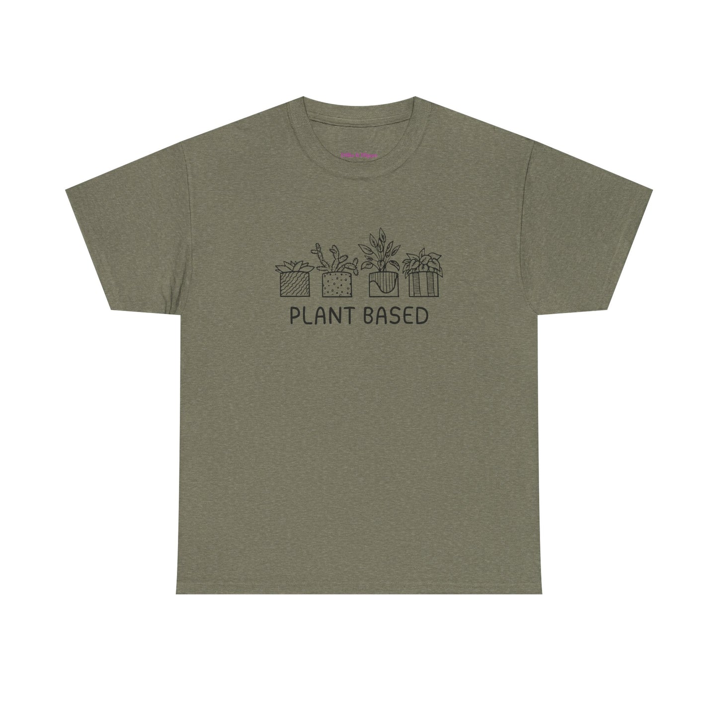 Plant Based // Unisex Heavy Cotton Tee - Perfect for Everyday Comfort