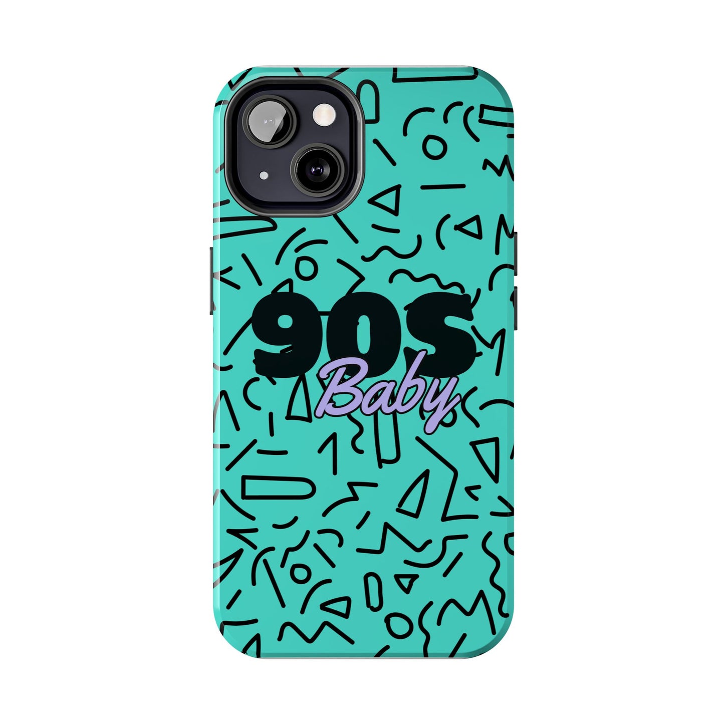 90s Baby Turquoise // iPhone Case