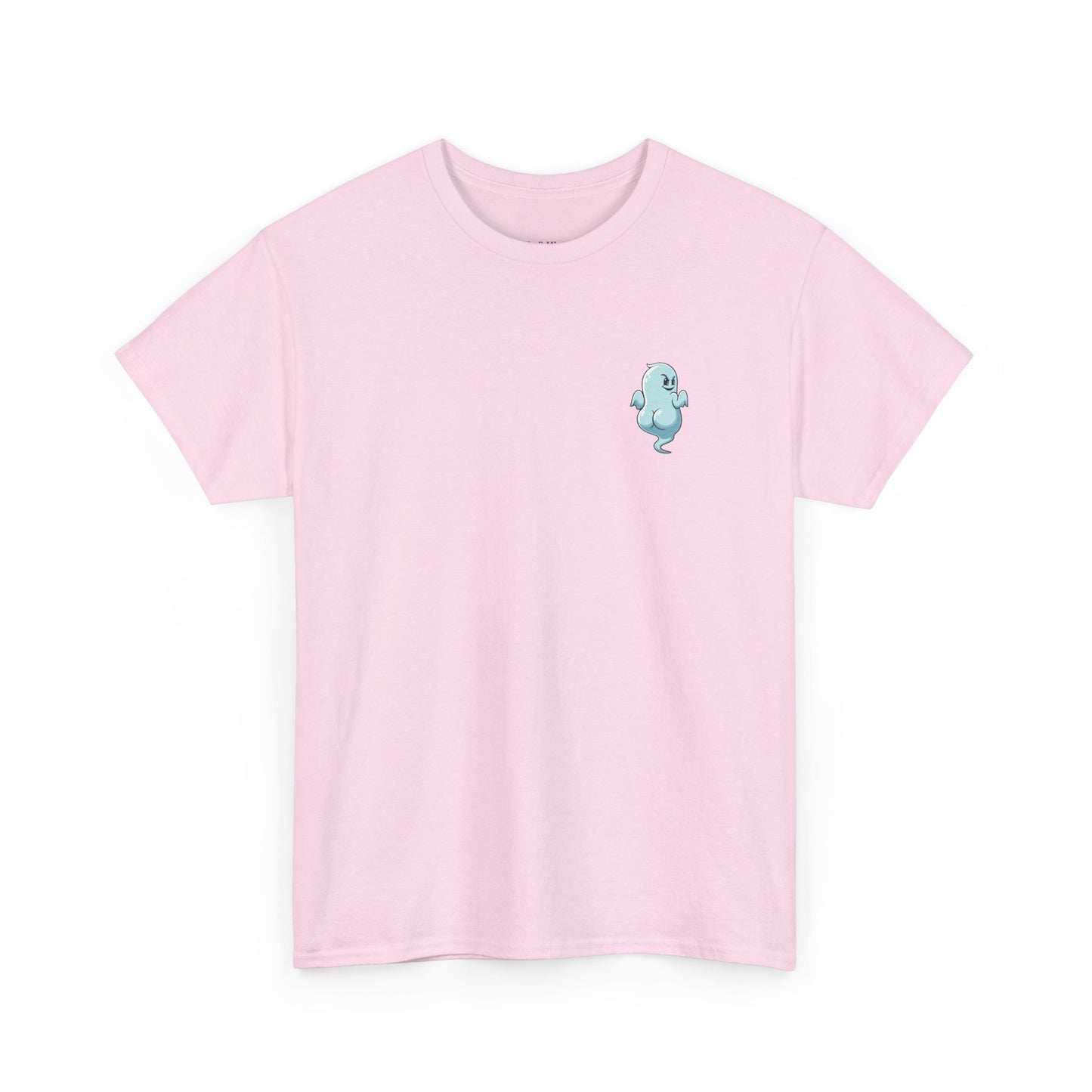 'Power Bottom Autumn' Blue Ghost // Playful Unisex Heavy Cotton Tee