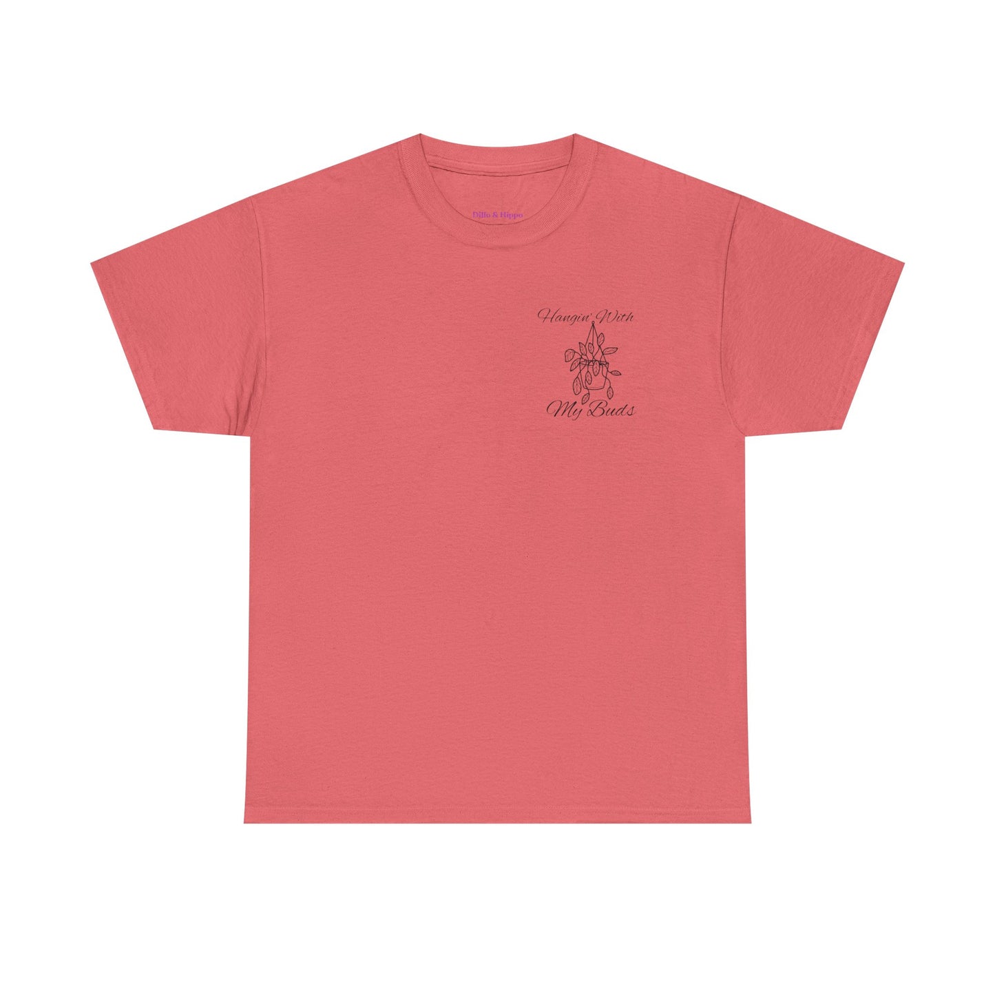 Hangin' With My Buds // Unisex Heavy Cotton Tee - Perfect for Everyday Comfort