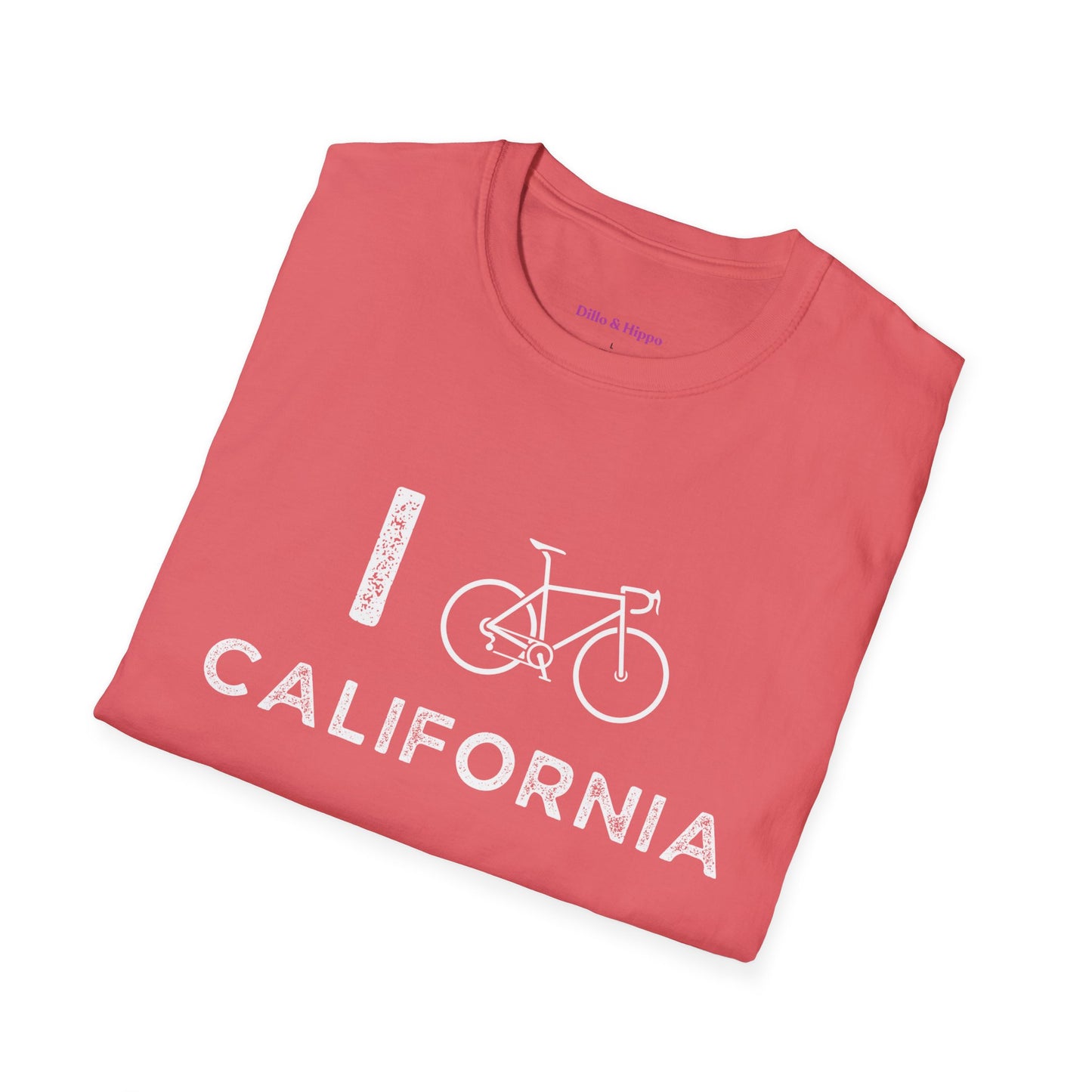 I (Road) Bike California // Unisex Softstyle T-Shirt