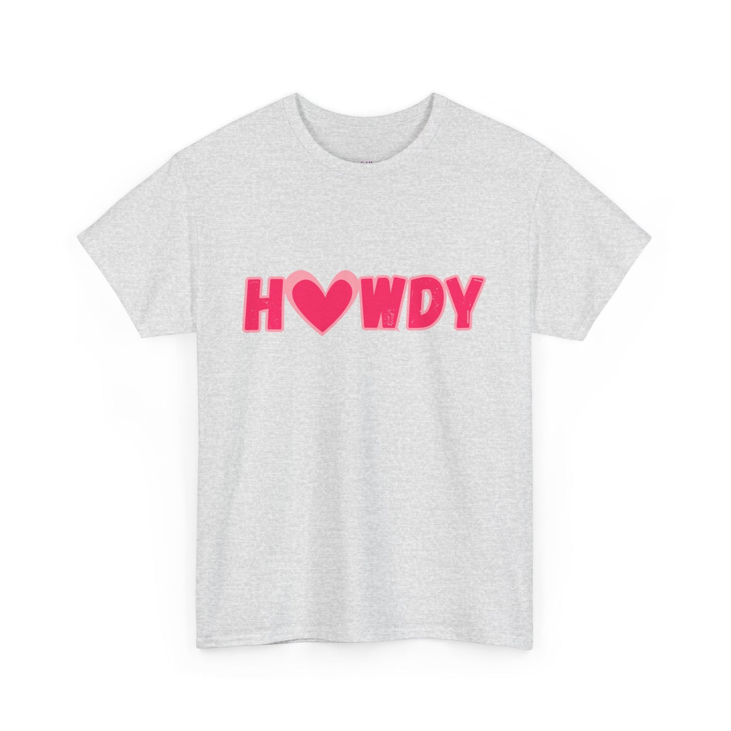 H<3WDY // Fun Howdy Graphic Unisex Heavy Cotton Tee