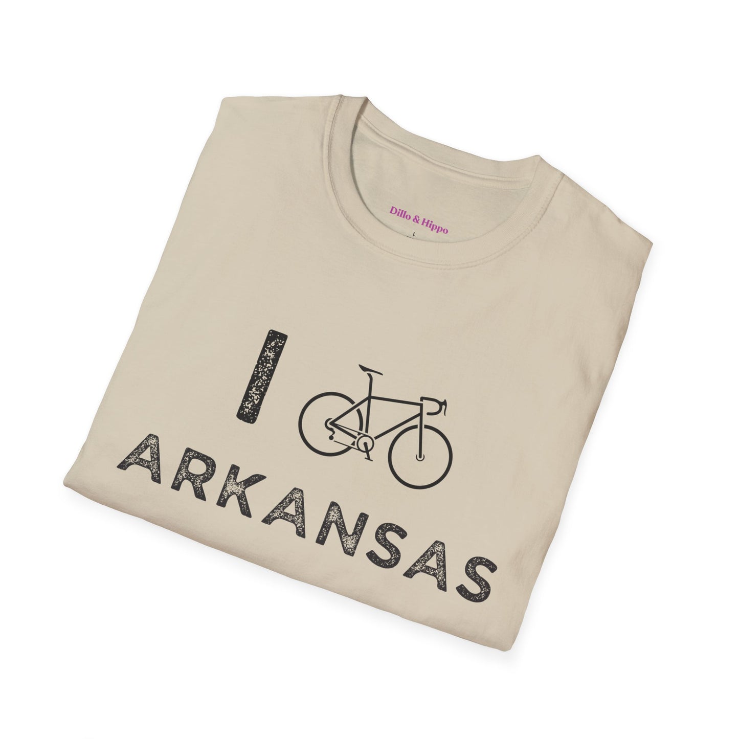 I (Road) Bike Arkansas // Unisex Softstyle T-Shirt