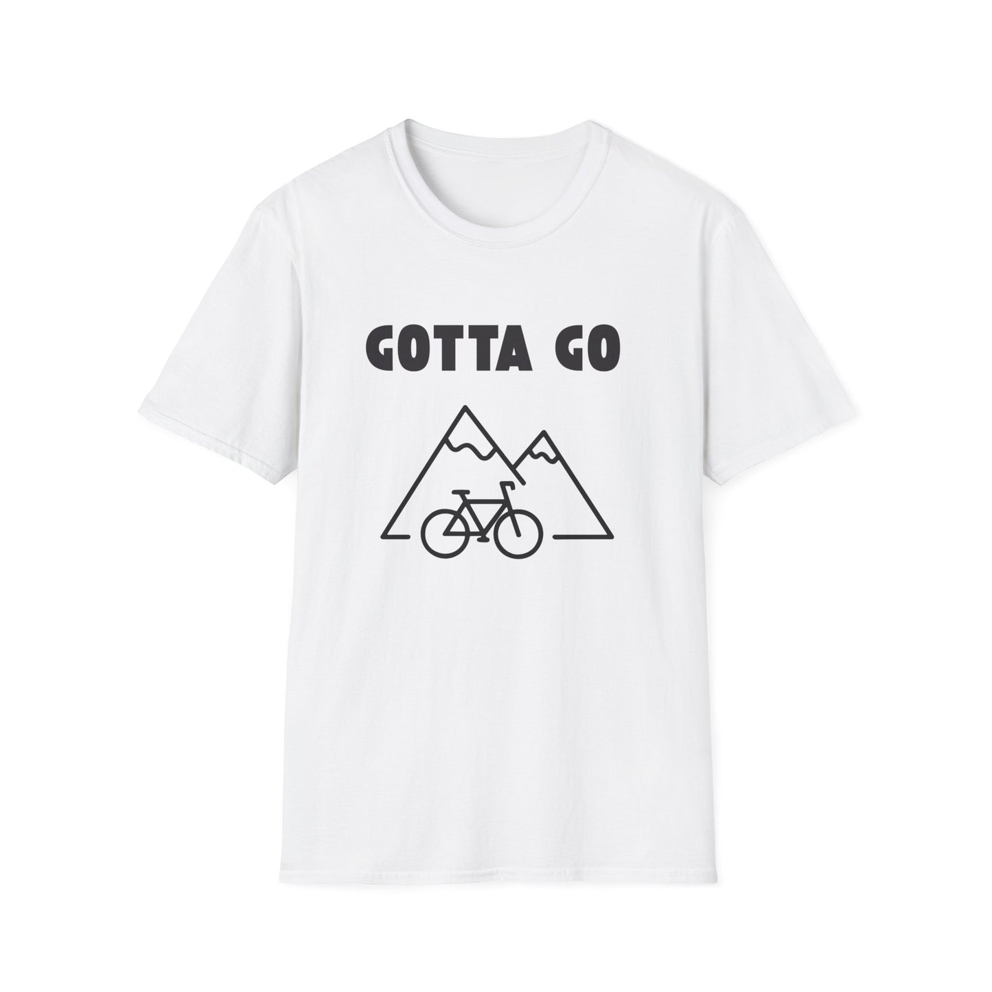 Gotta Go (Mountain) Biking // Unisex Softstyle T-Shirt
