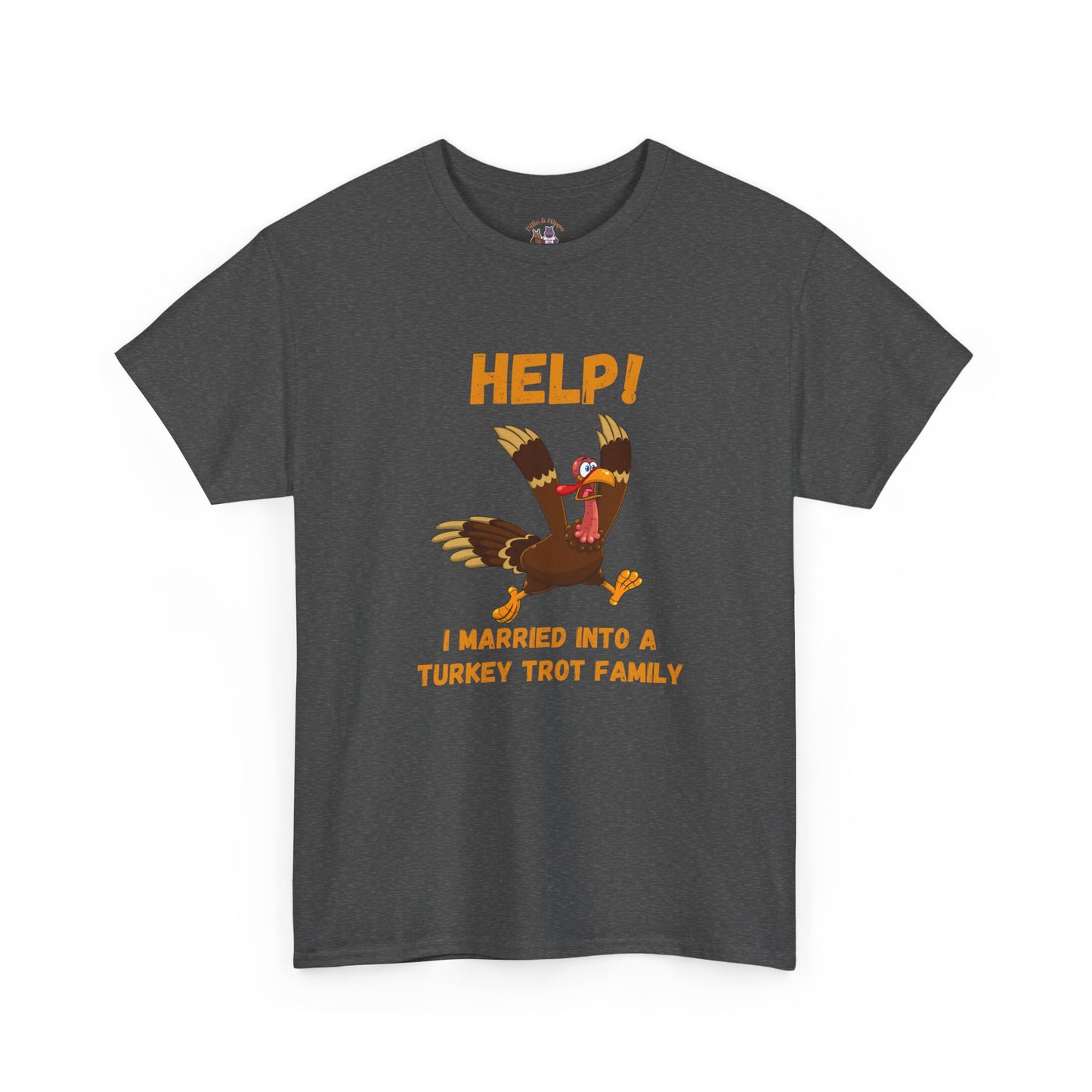 Help! I Married into a Turkey Trot Family // Unisex Jersey Short Sleeve Tee