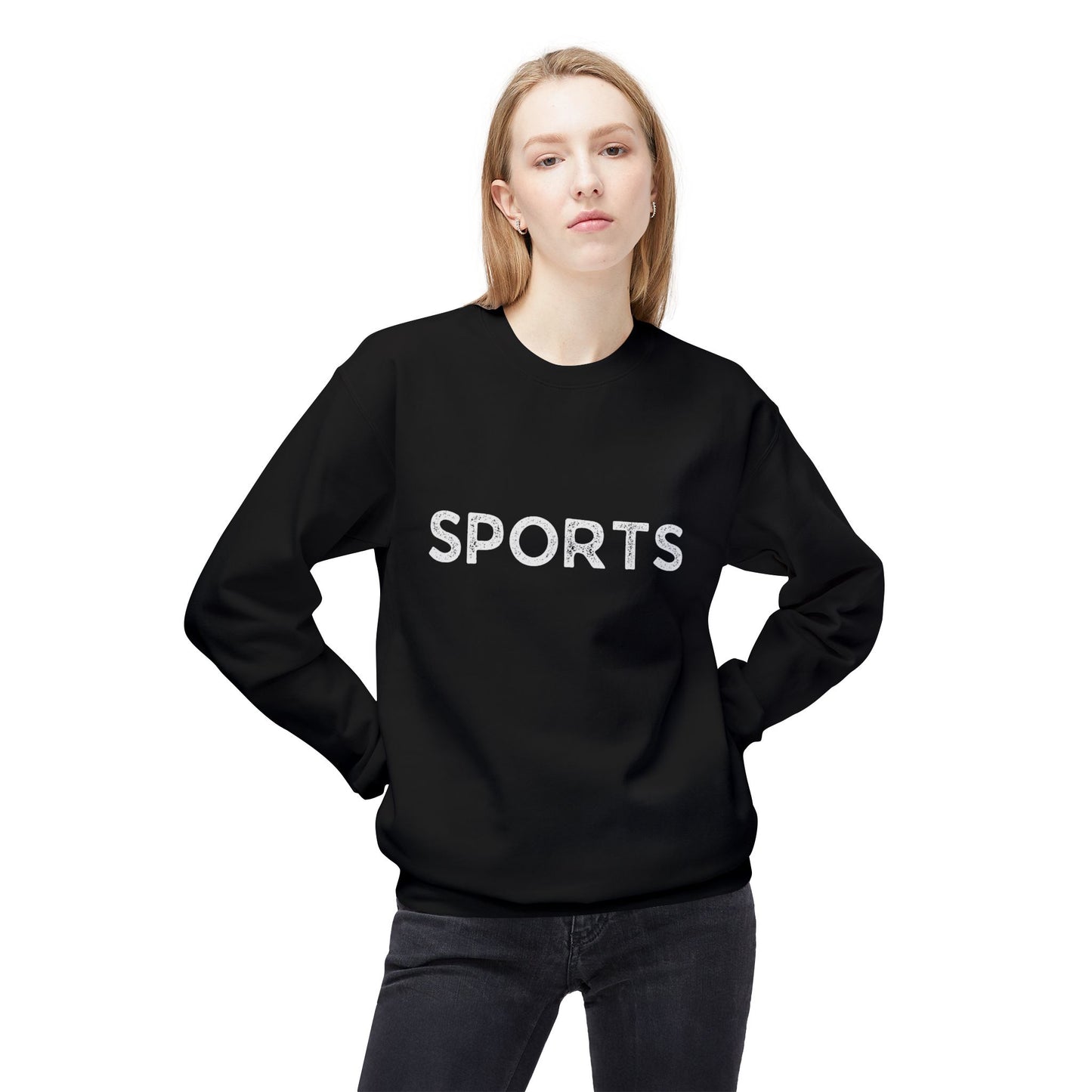 Sports // Unisex Midweight Softstyle Fleece Crewneck Sweatshirt