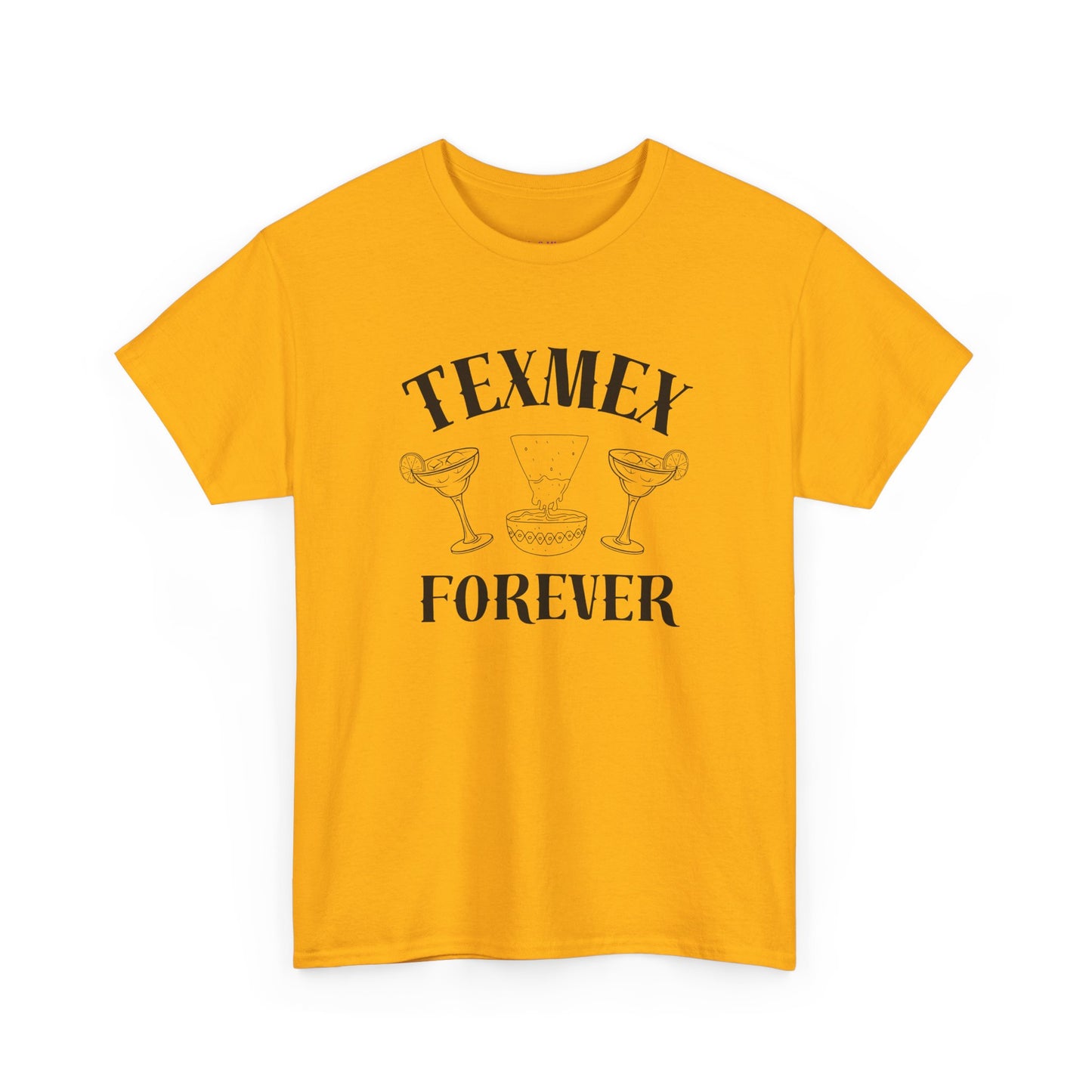 Tex-Mex Forever - Ritas & Queso // Unisex Heavy Cotton Tee - Fun Casual T-Shirt for Food Lovers