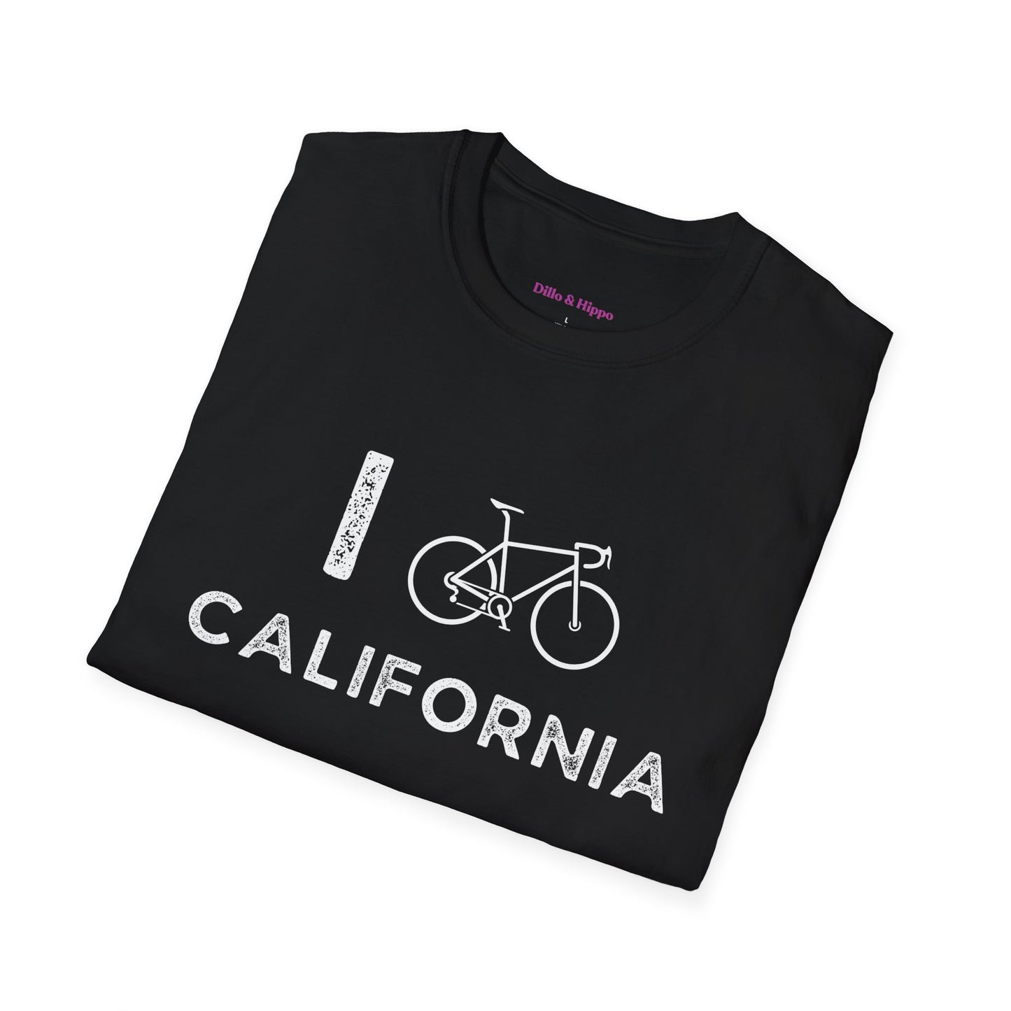 I (Road) Bike California // Unisex Softstyle T-Shirt