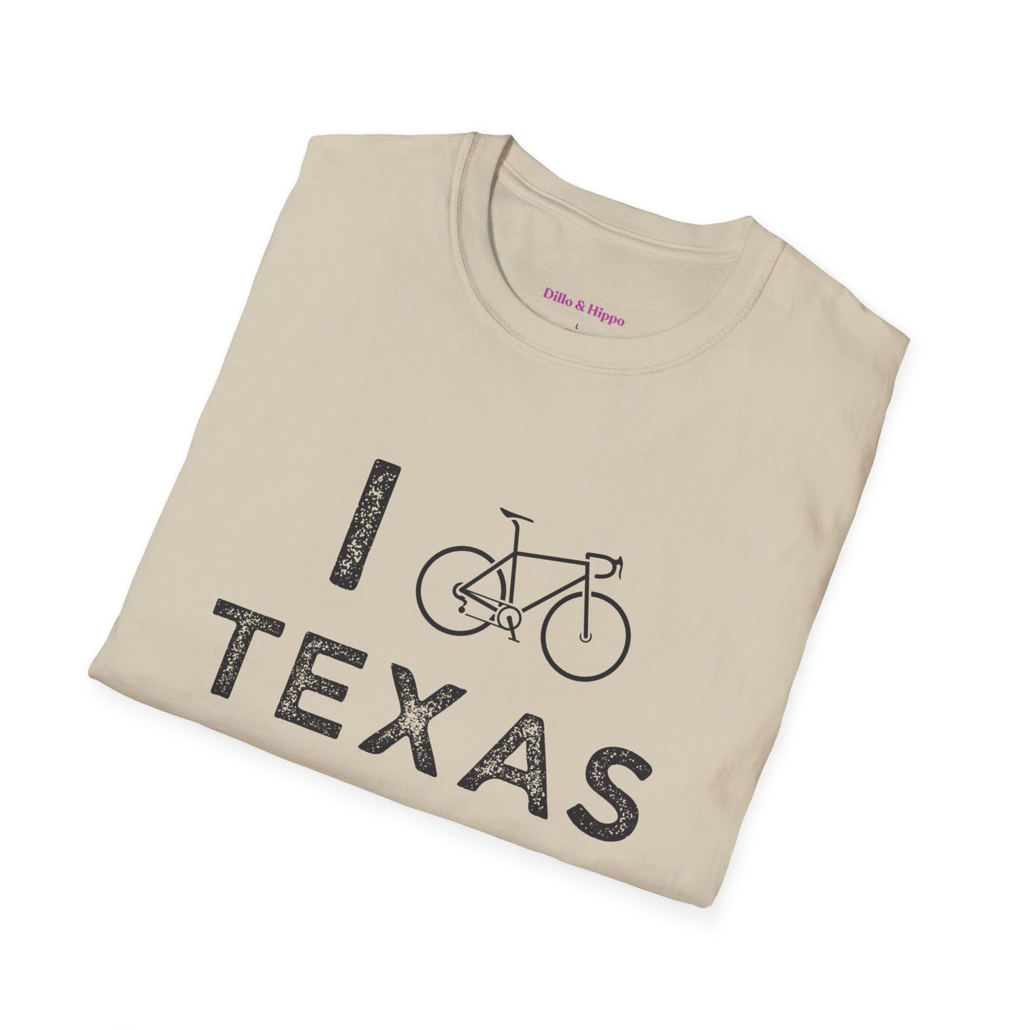 I (Road) Bike Texas // Unisex Softstyle T-Shirt