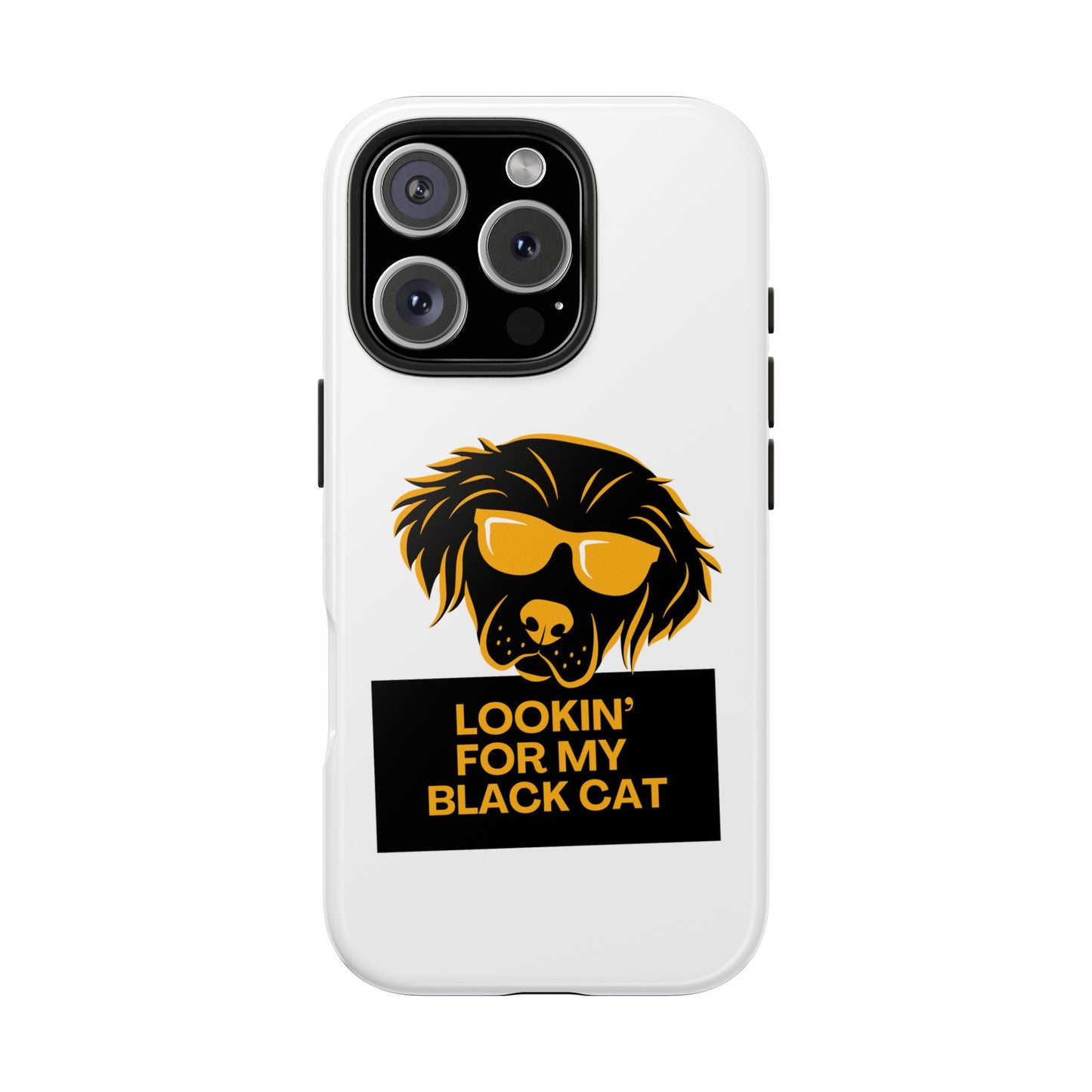Lookin' For My Black Cat // Phone Case