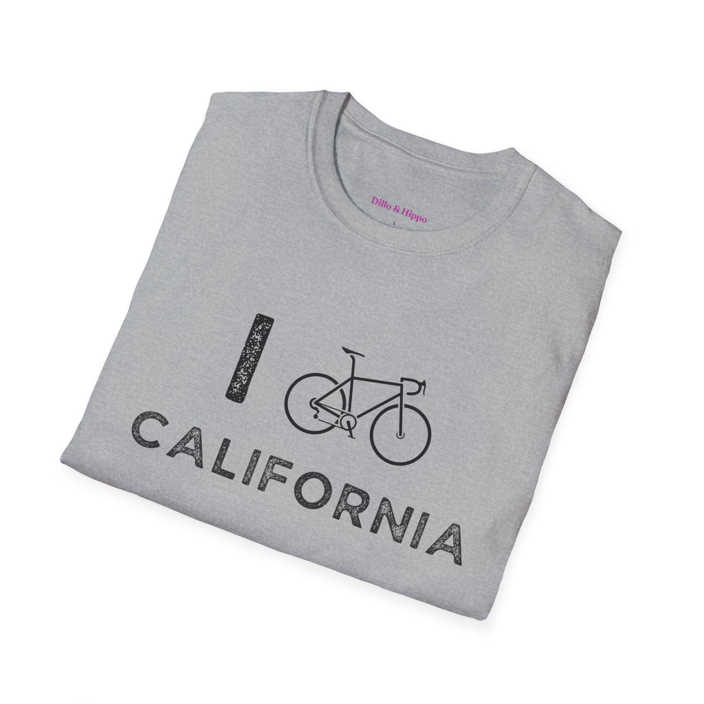 I (Road) Bike California // Unisex Softstyle T-Shirt