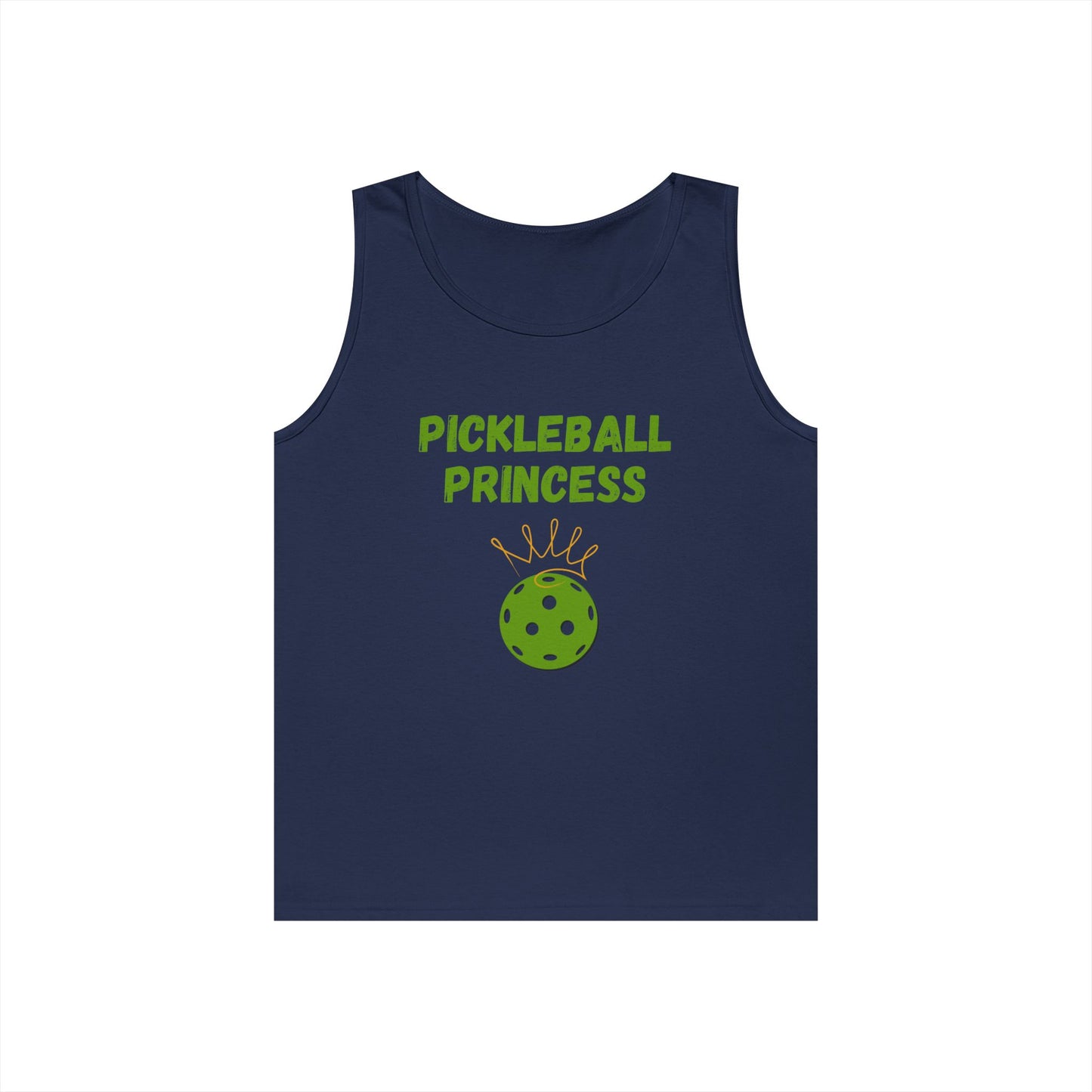 Pickleball Princess // Unisex Heavy Cotton Tank Top