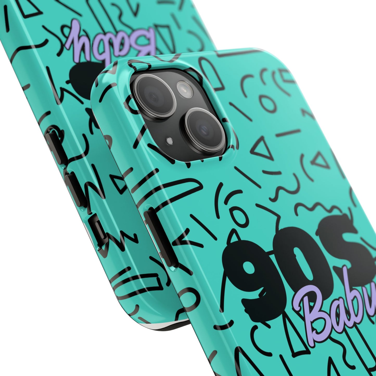 90s Baby Turquoise // iPhone Case