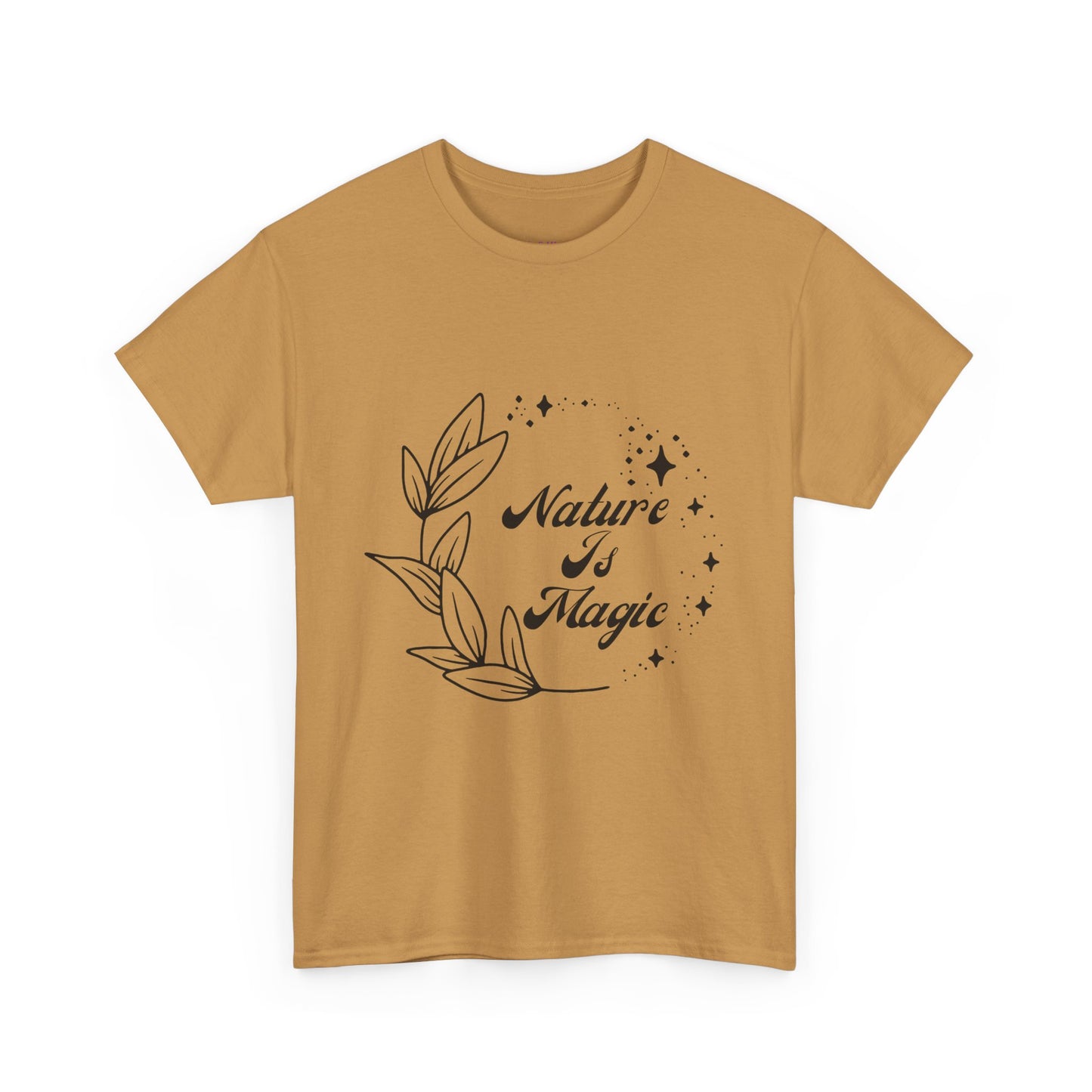 Nature is Magic // Unisex Heavy Cotton Tee - Nature-Themed Casual Wear