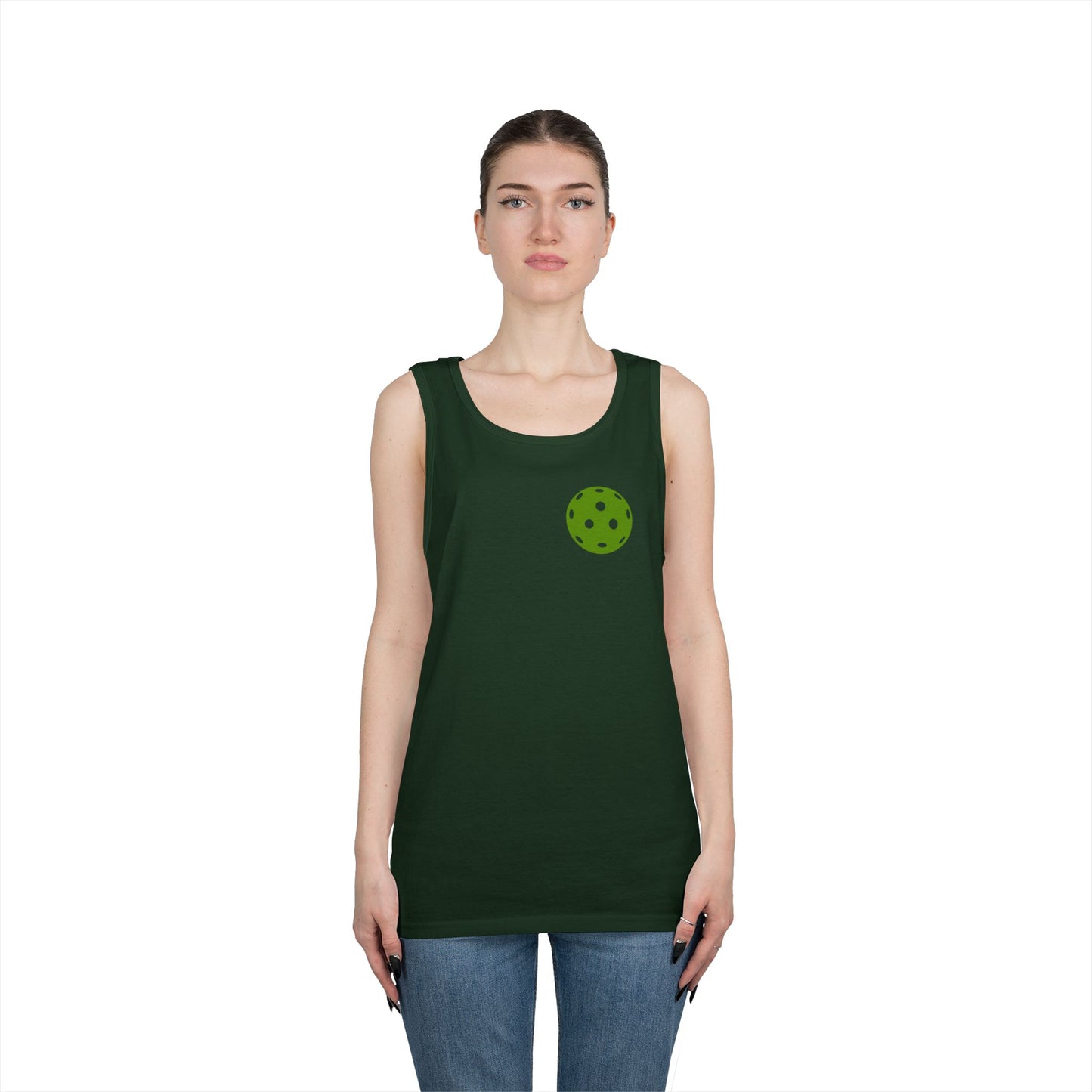 Pickleball is for All, Y'all // Unisex Heavy Cotton Tank Top