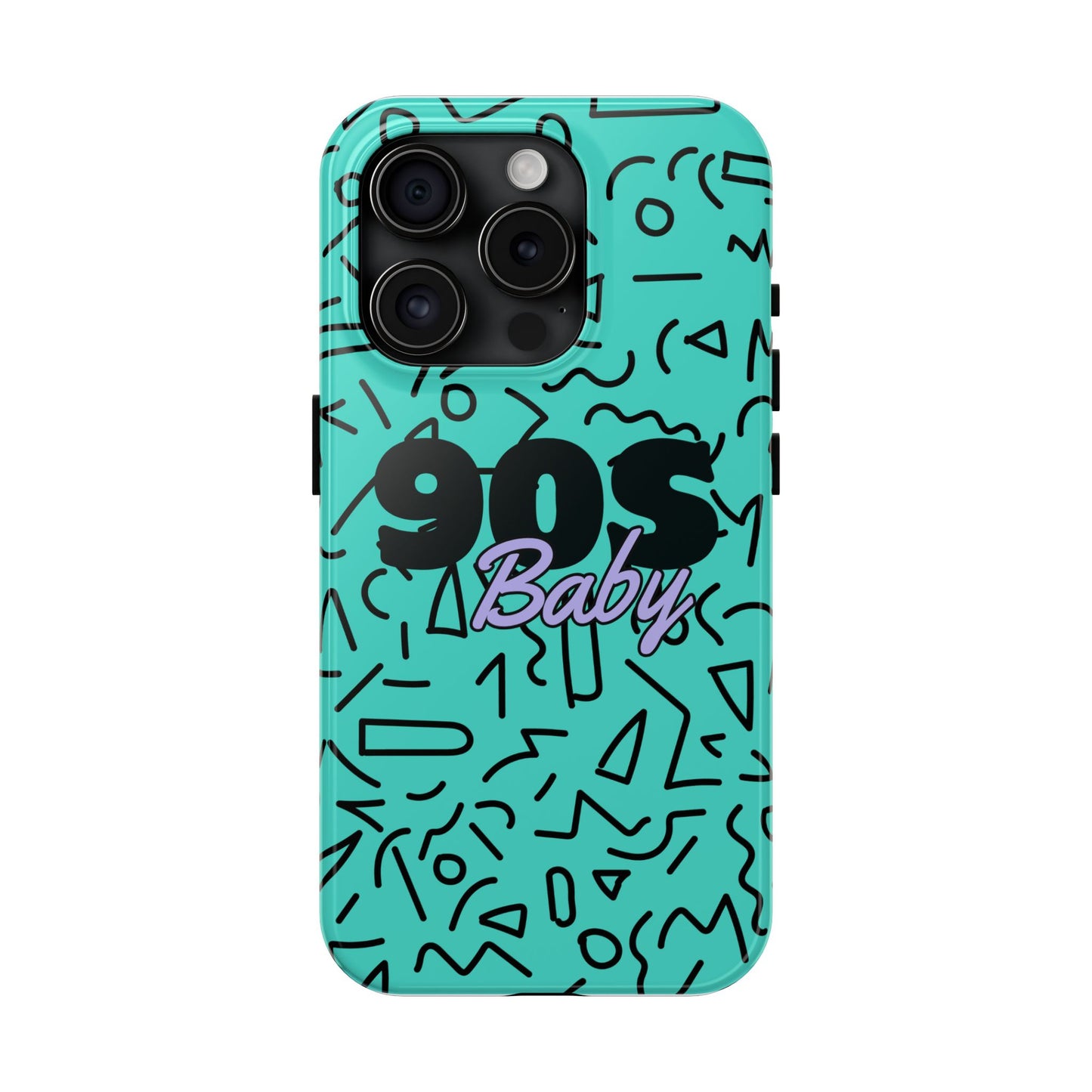 90s Baby Turquoise // iPhone Case