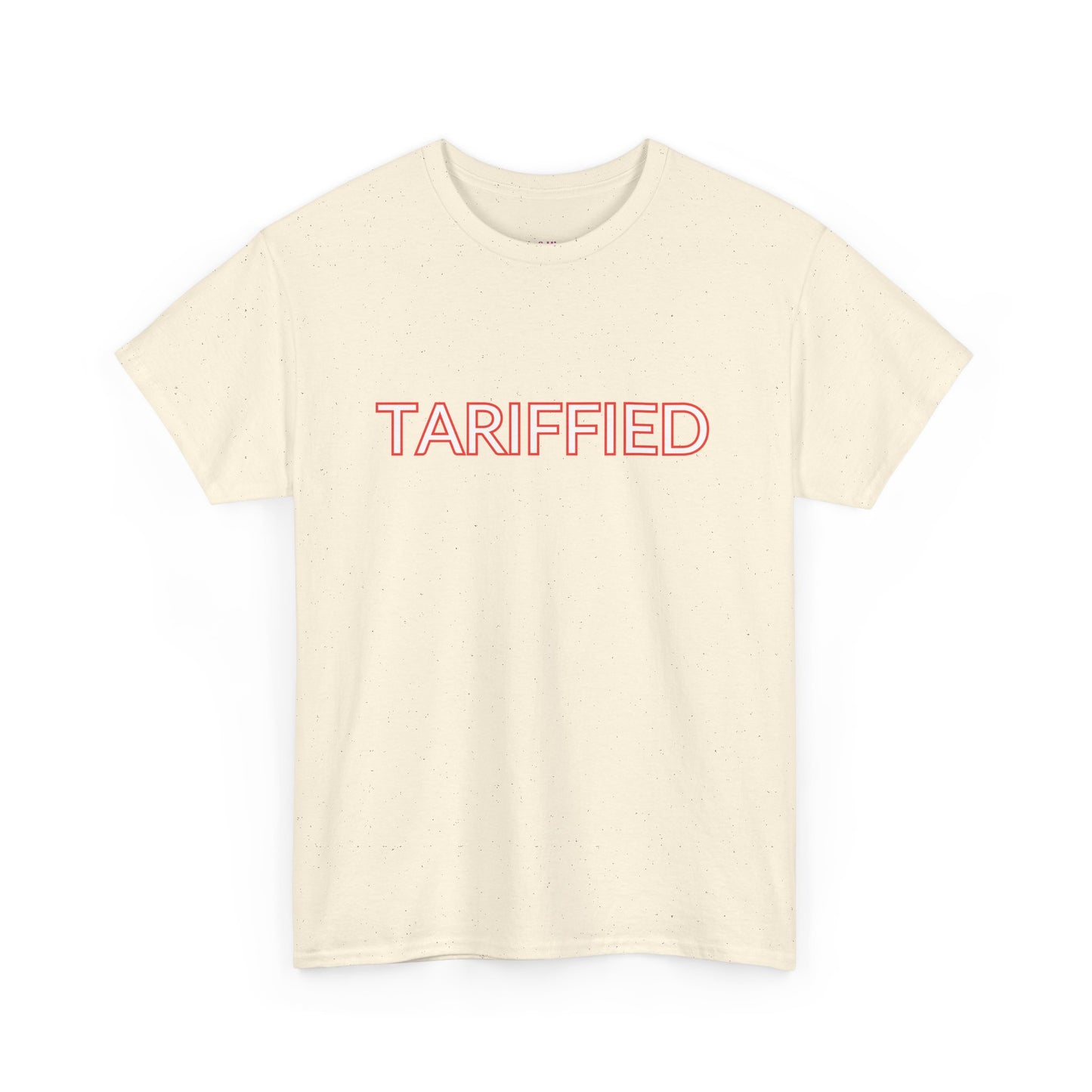 Tarrified // Unisex Heavy Cotton Tee - Scary Economy Statement Shirt