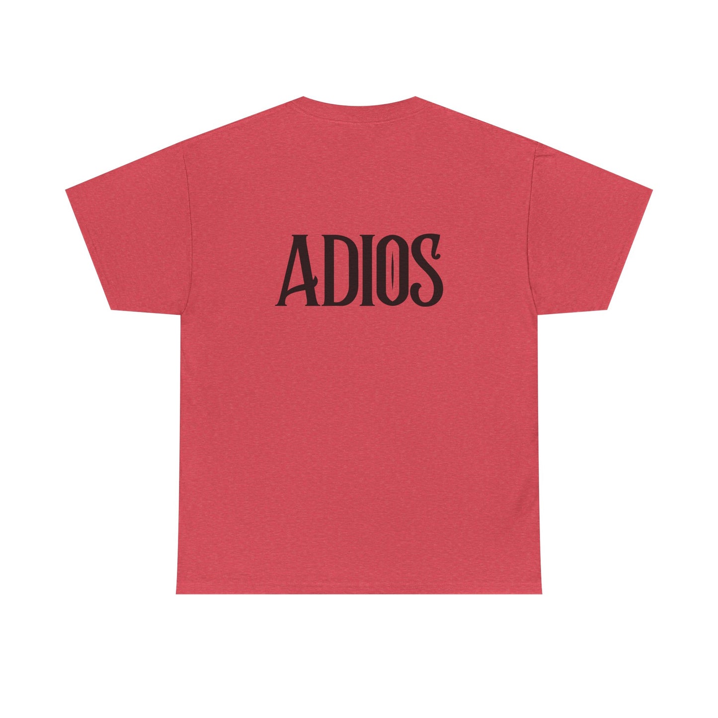 Howdy & Adios // Unisex Heavy Cotton Tee - Casual Statement Shirt