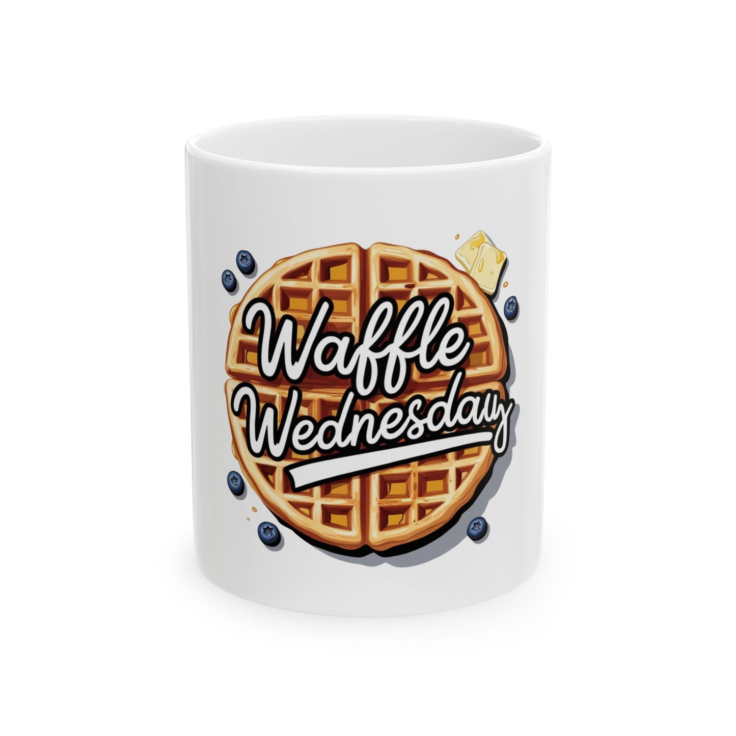 Waffle Wednesday // Ceramic Mug, (11oz, 15oz)