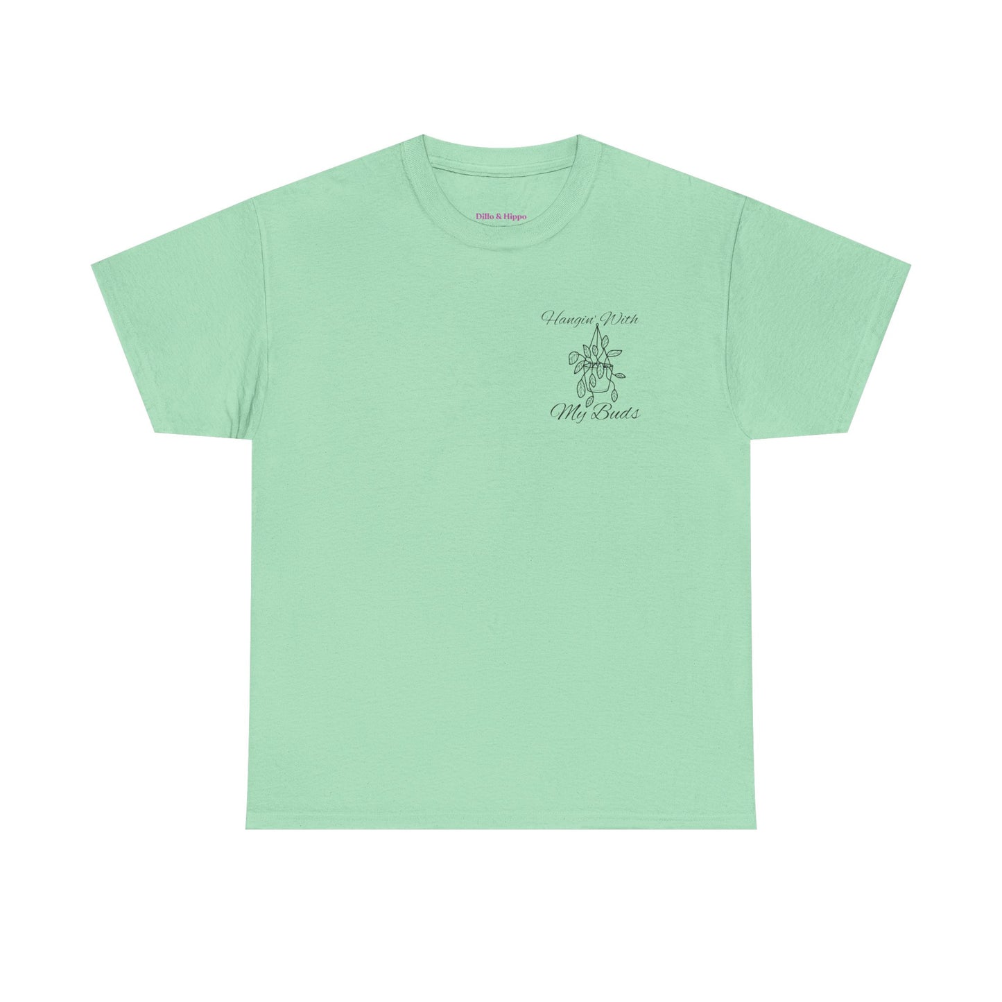 Hangin' With My Buds // Unisex Heavy Cotton Tee - Perfect for Everyday Comfort
